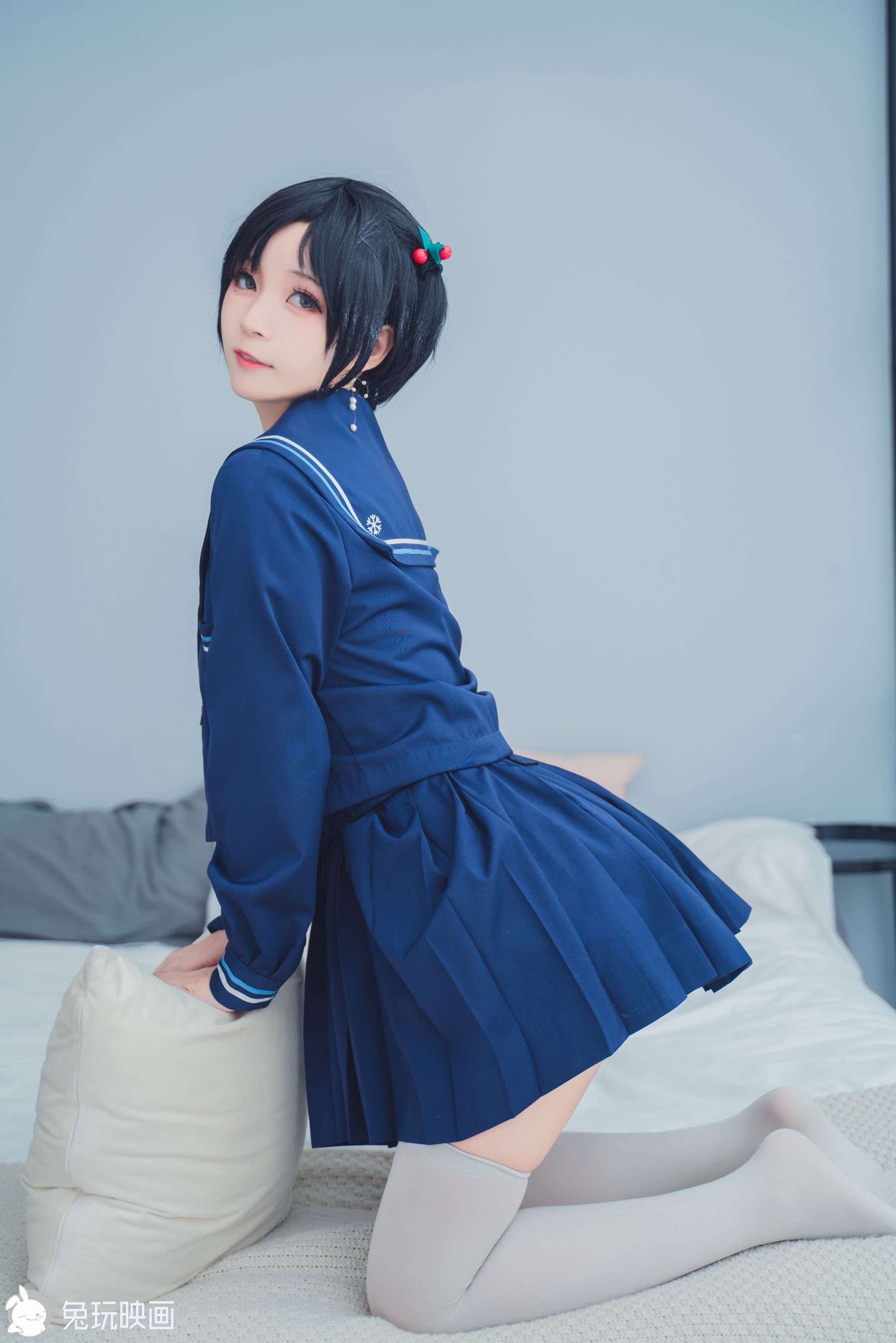 [兔玩映画] - JK制服 Vol.030 蓝色幻想