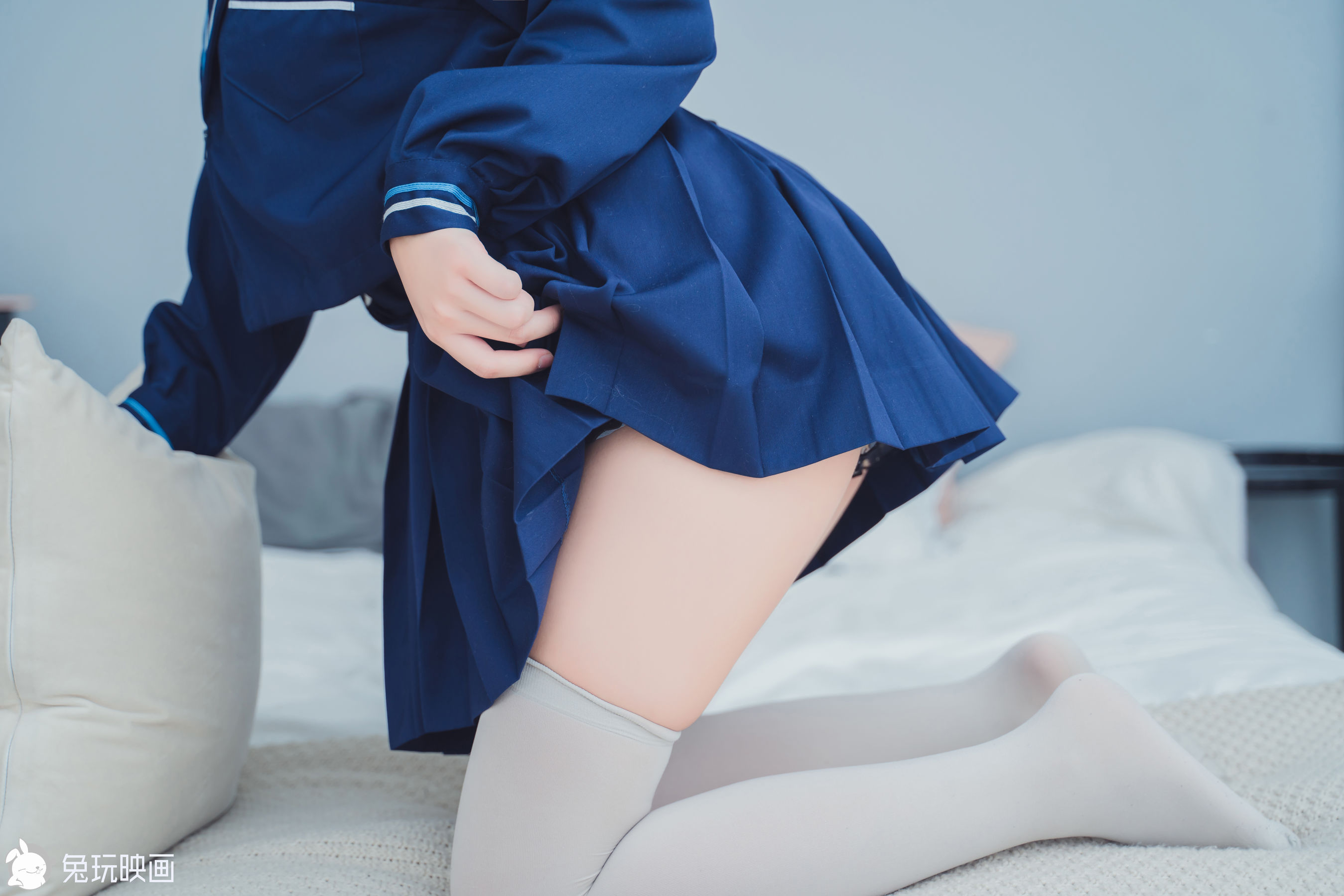 [兔玩映画] - JK制服 Vol.030 蓝色幻想