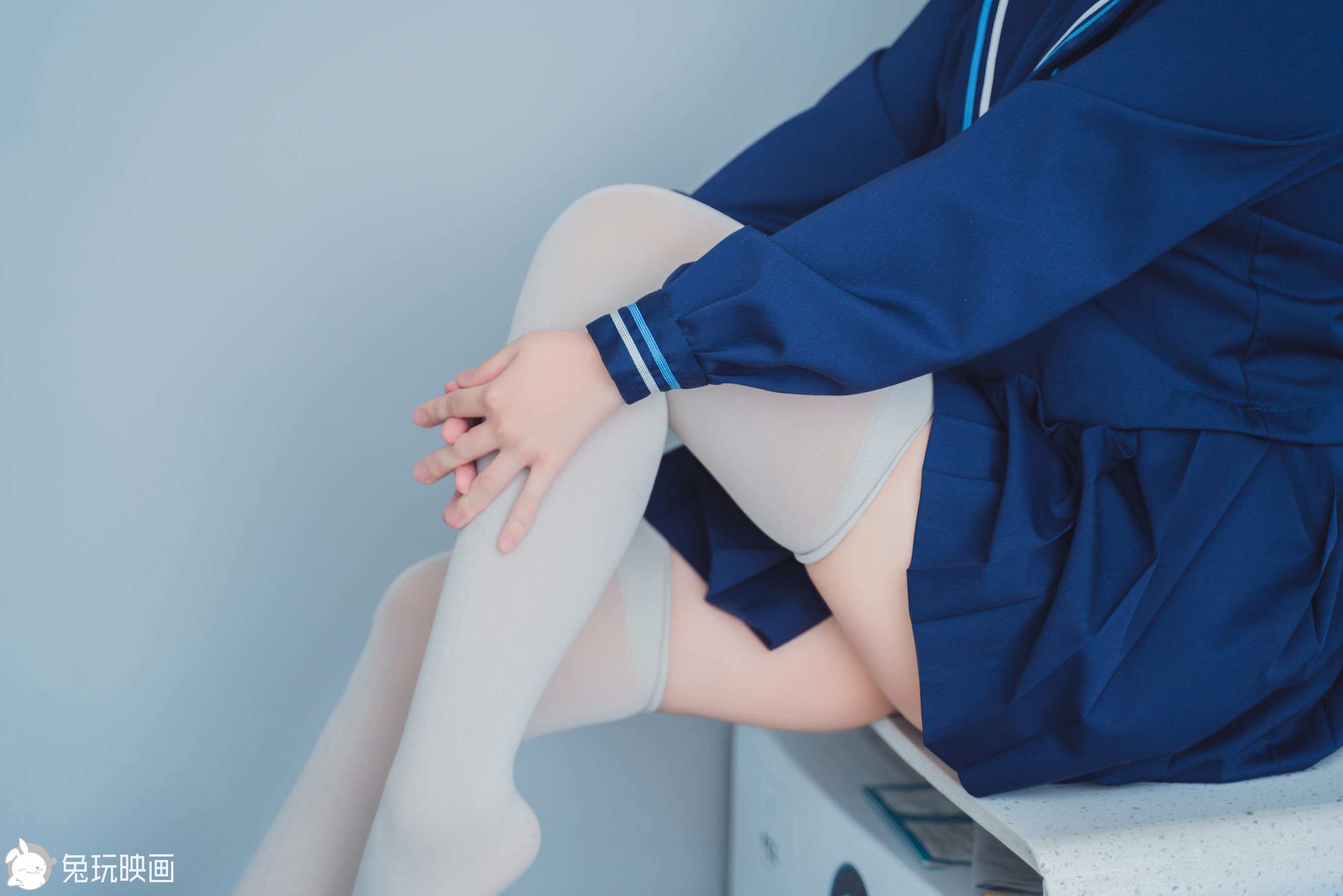 [兔玩映画] - JK制服 Vol.030 蓝色幻想