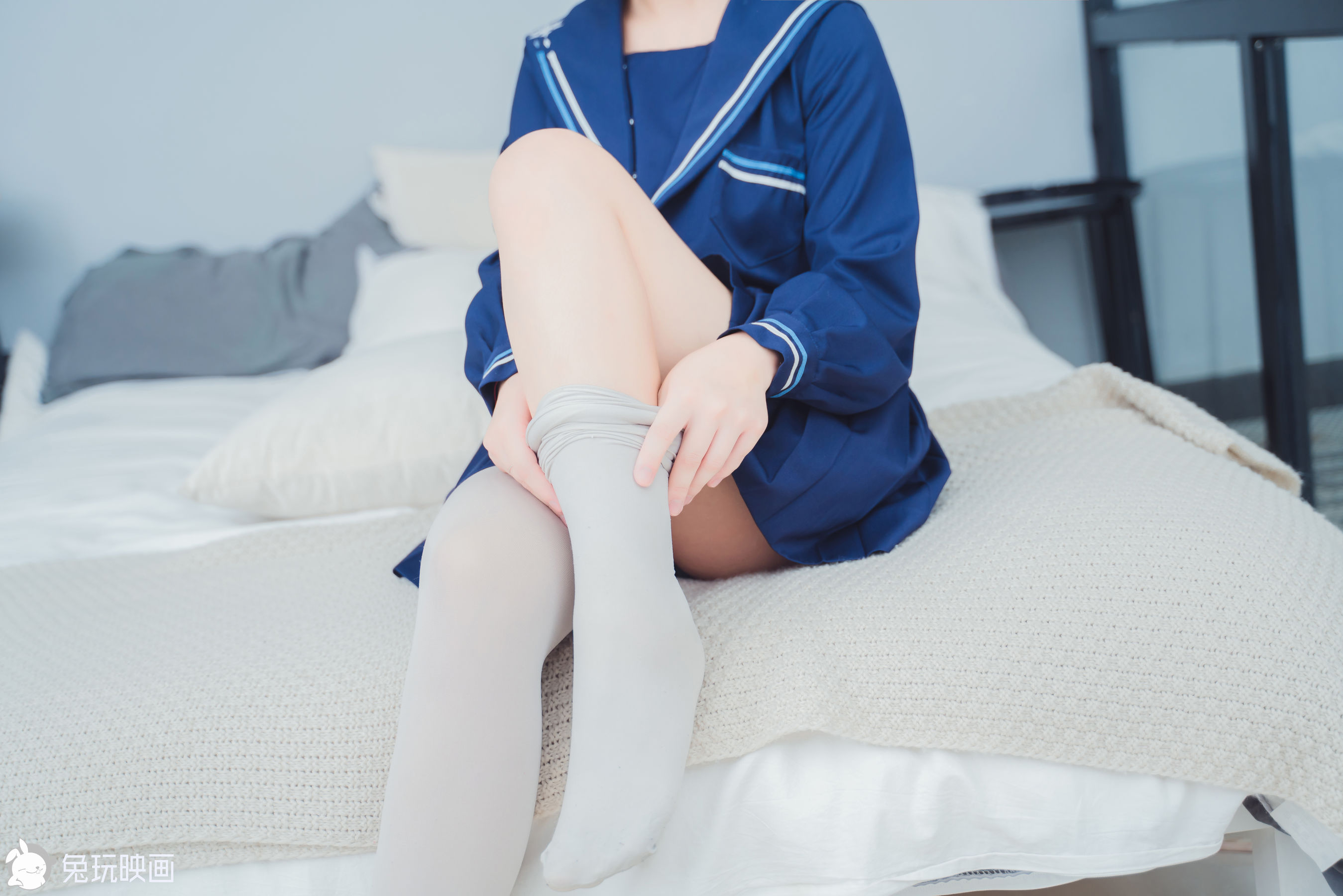 [兔玩映画] - JK制服 Vol.030 蓝色幻想