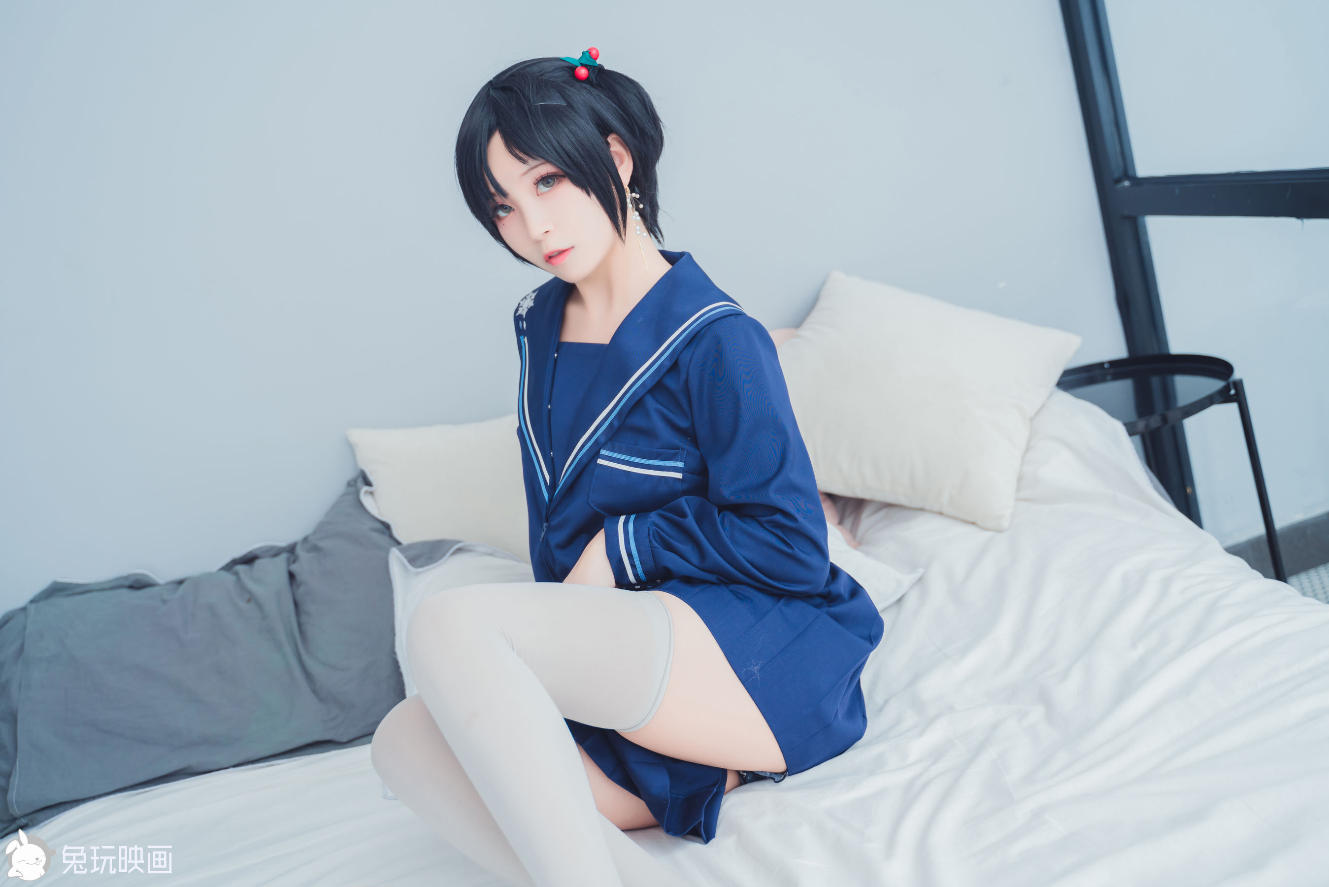 [兔玩映画] - JK制服 Vol.030 蓝色幻想