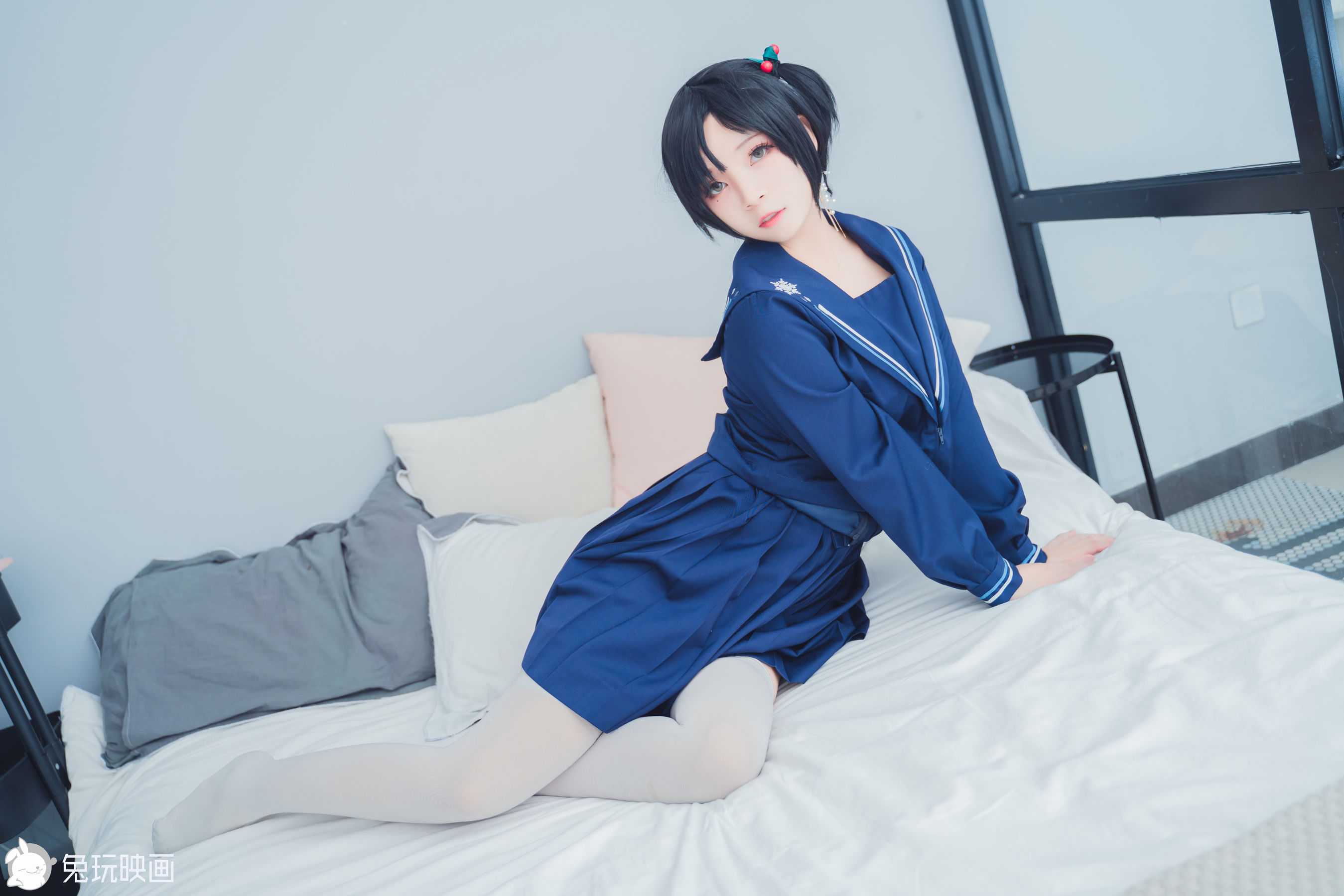 [兔玩映画] - JK制服 Vol.030 蓝色幻想
