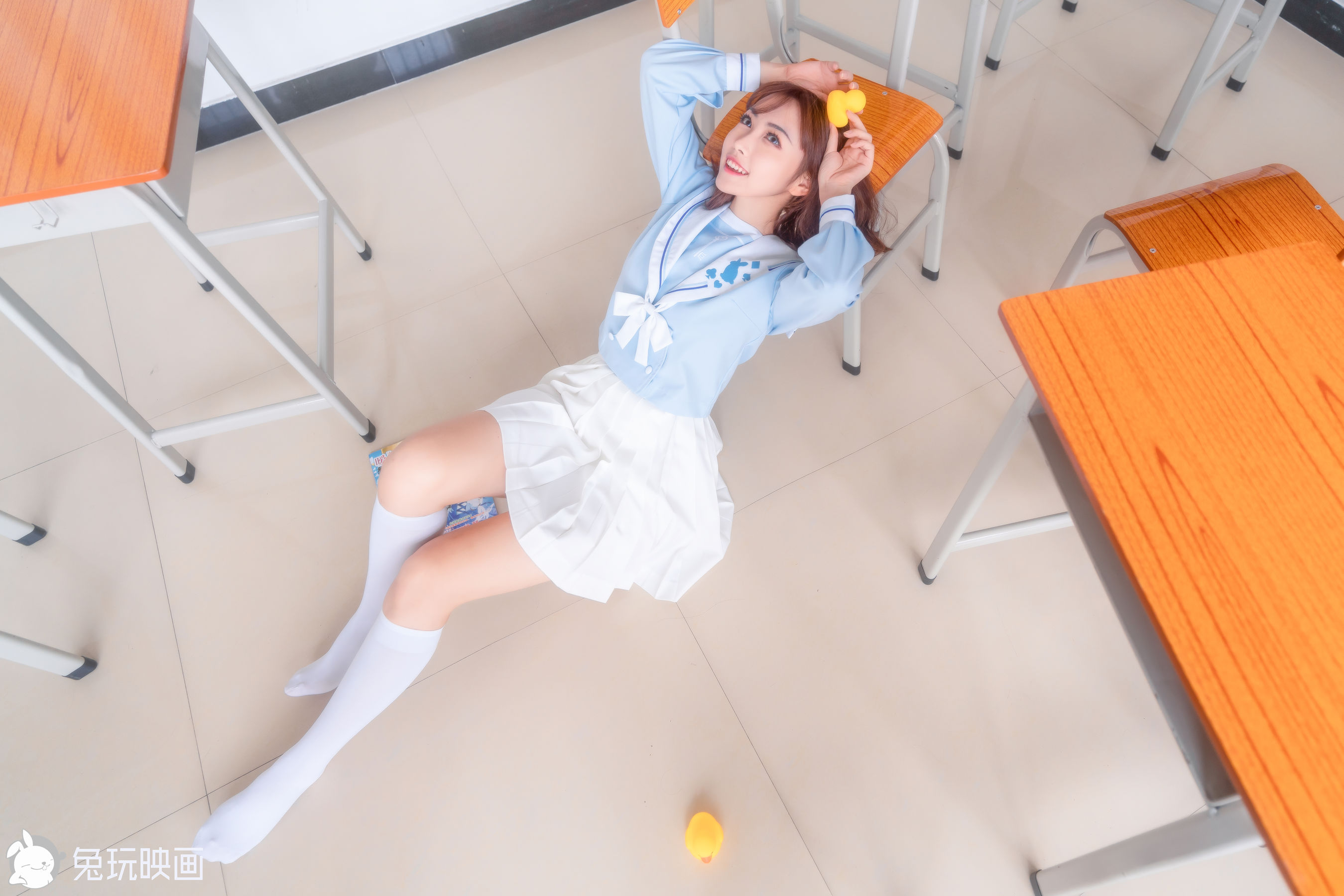 [兔玩映画] - JK制服 Vol.031 元气学姐