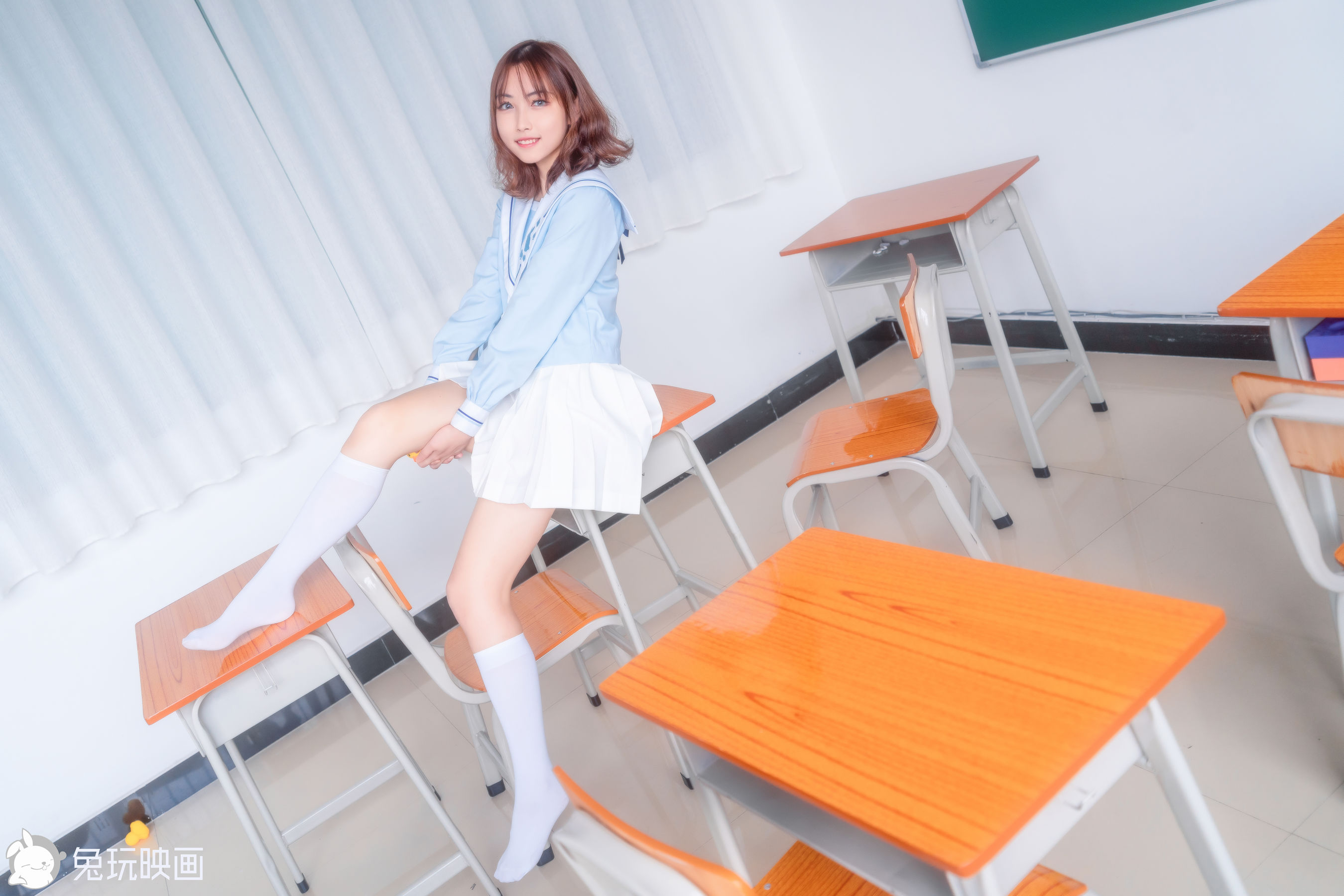 [兔玩映画] - JK制服 Vol.031 元气学姐