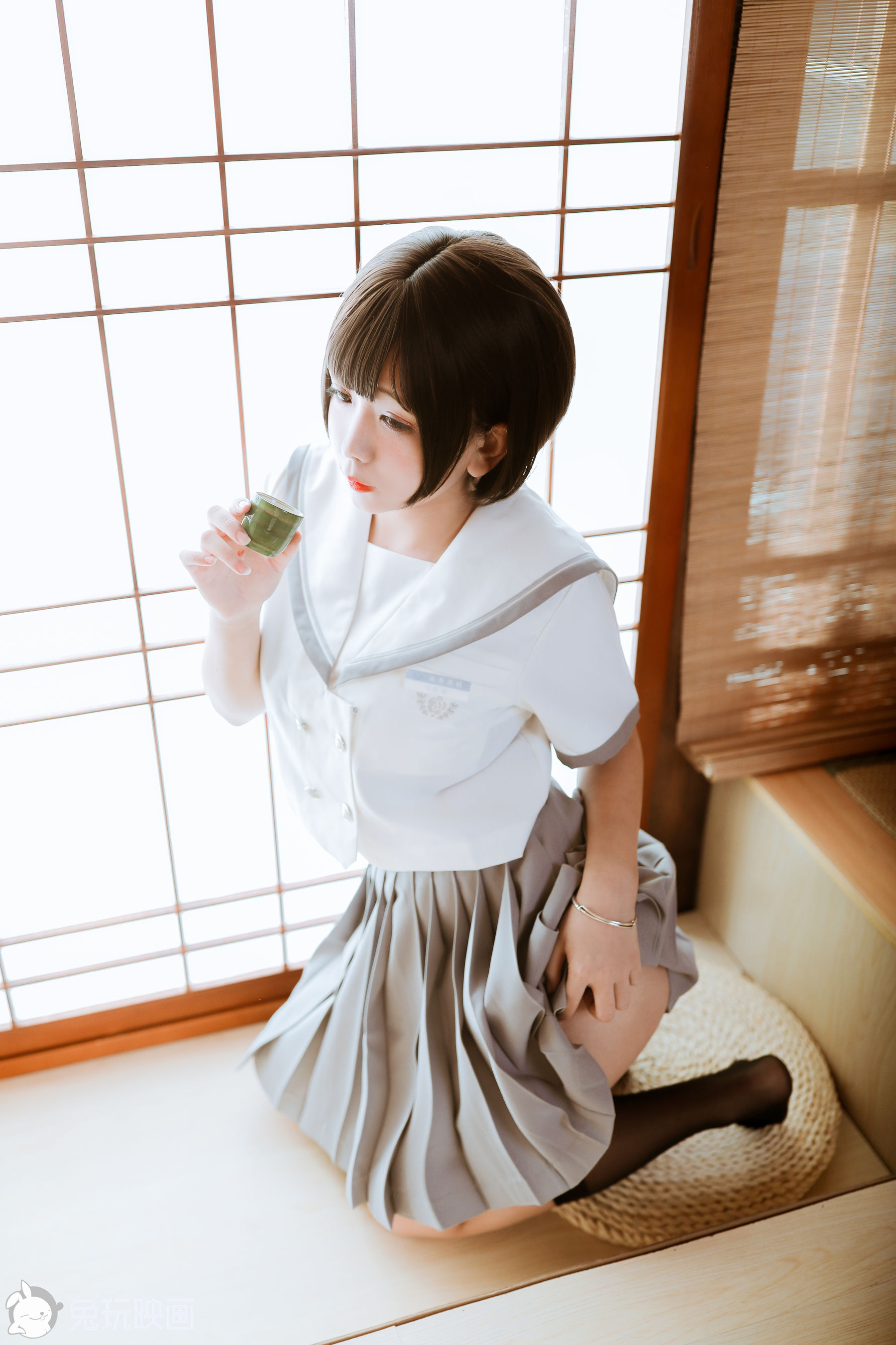 [兔玩映画] - JK制服 Vol.035 和风少女