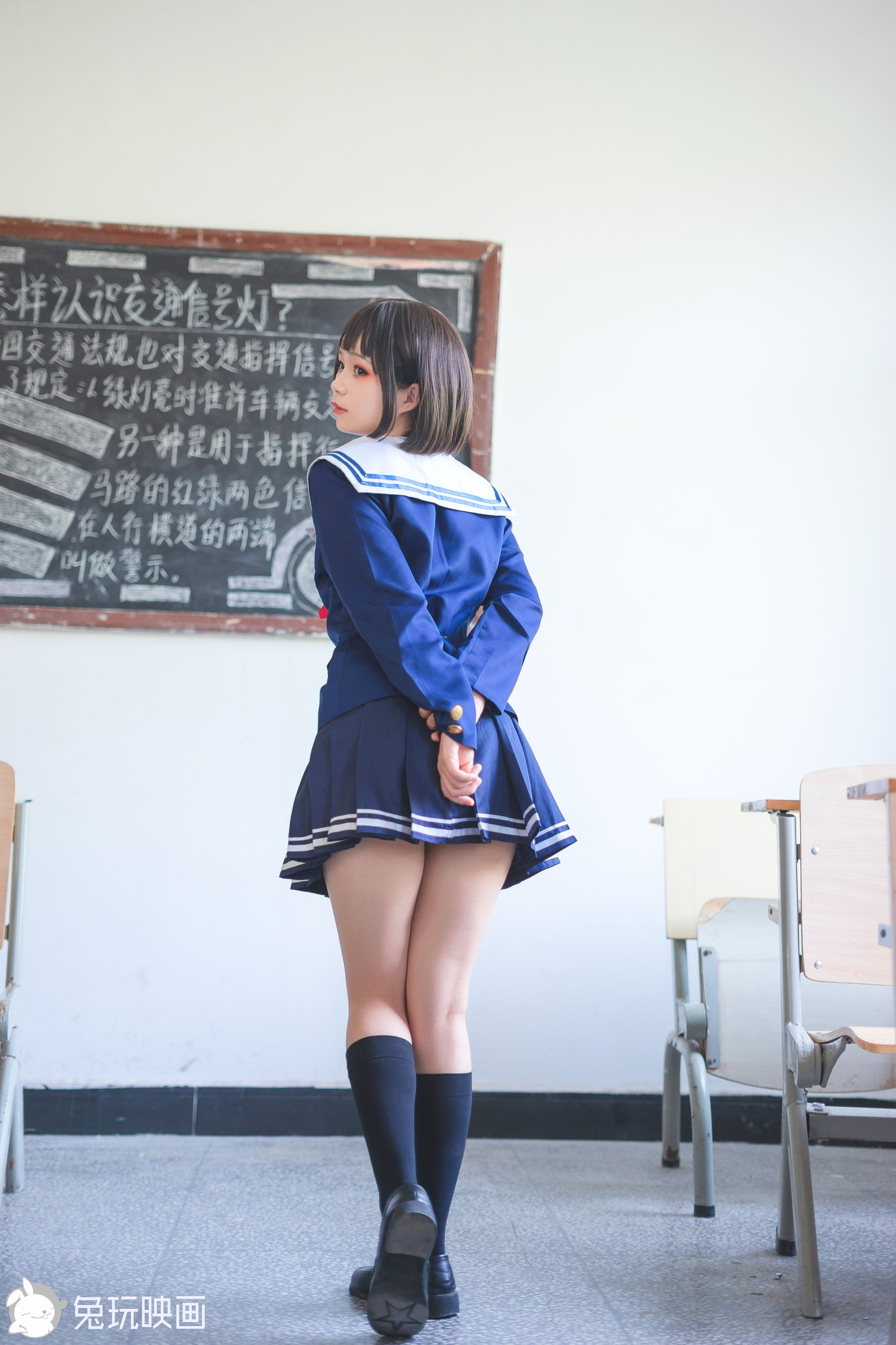 [兔玩映画] - JK制服 Vol.036 路人女主