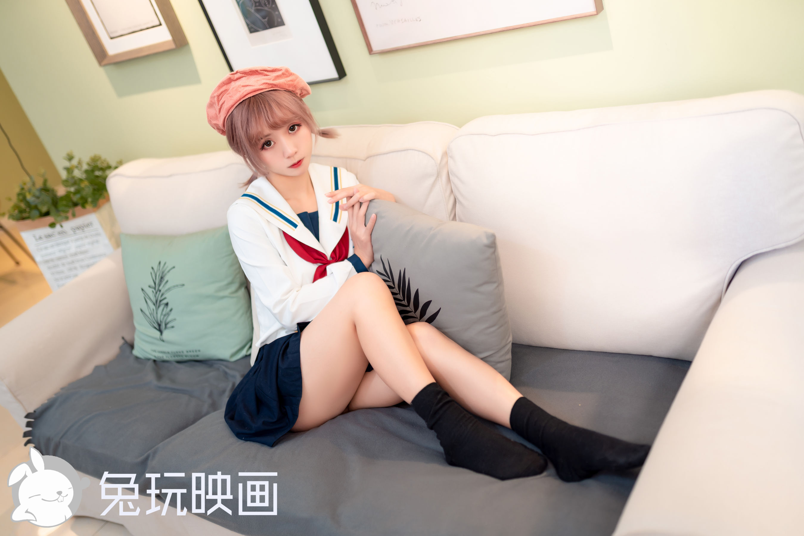 [兔玩映画] - JK制服 Vol.040 俏皮女孩