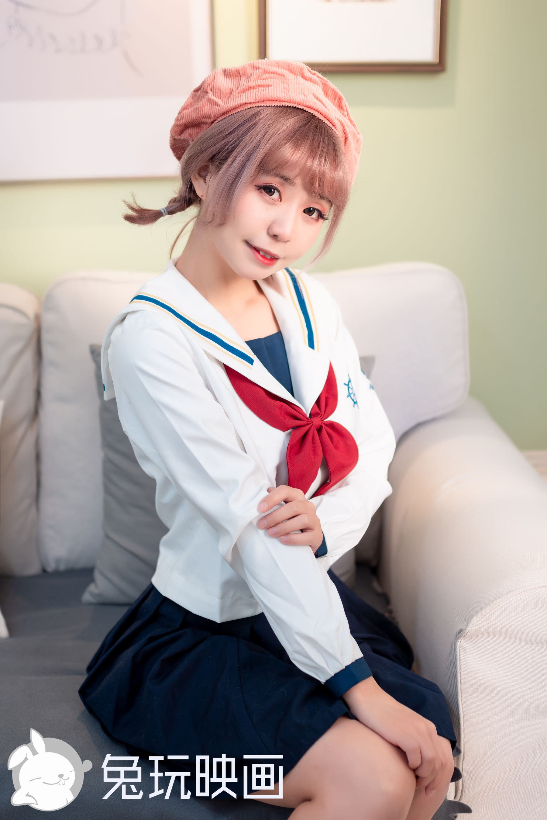 [兔玩映画] - JK制服 Vol.040 俏皮女孩