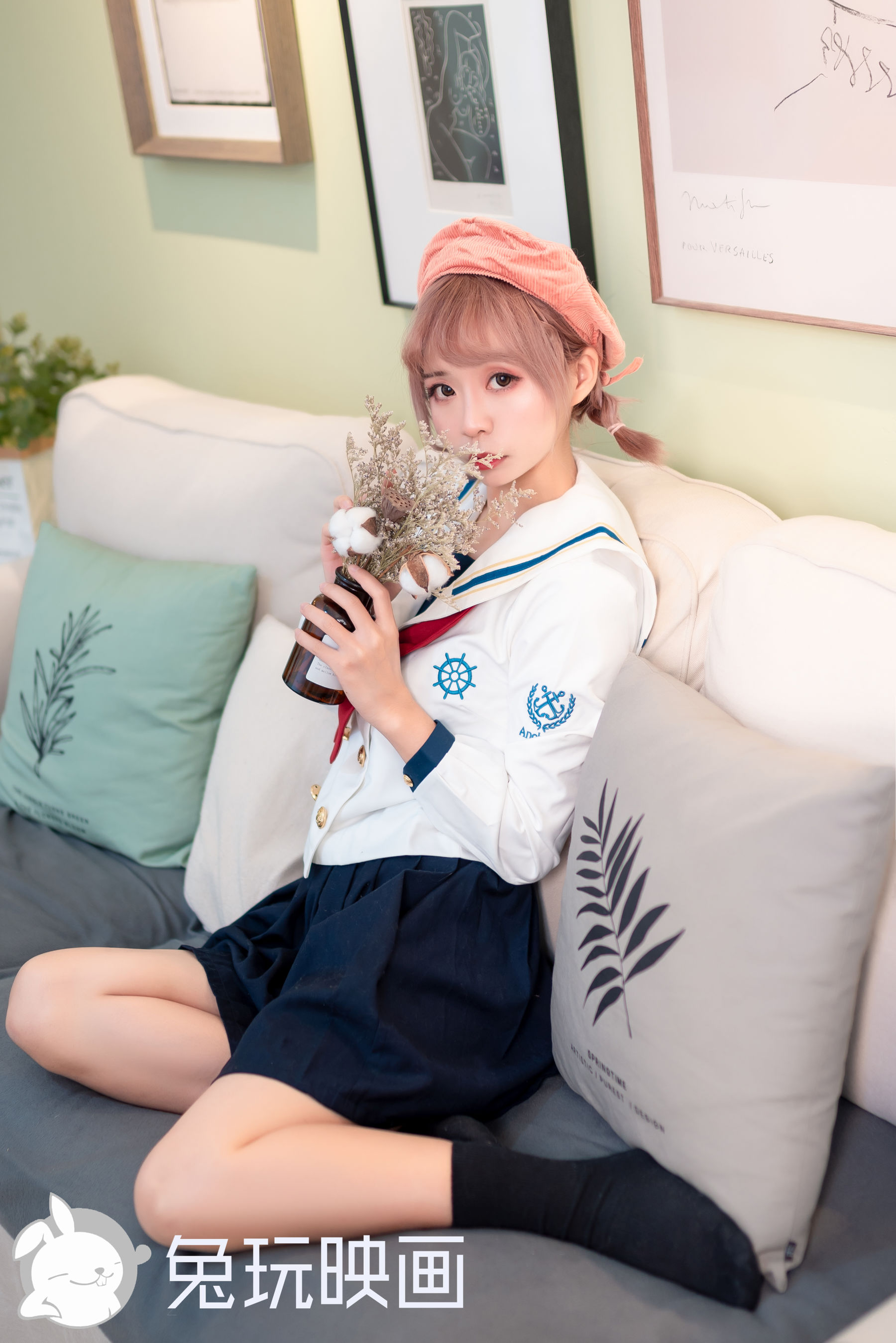 [兔玩映画] - JK制服 Vol.040 俏皮女孩