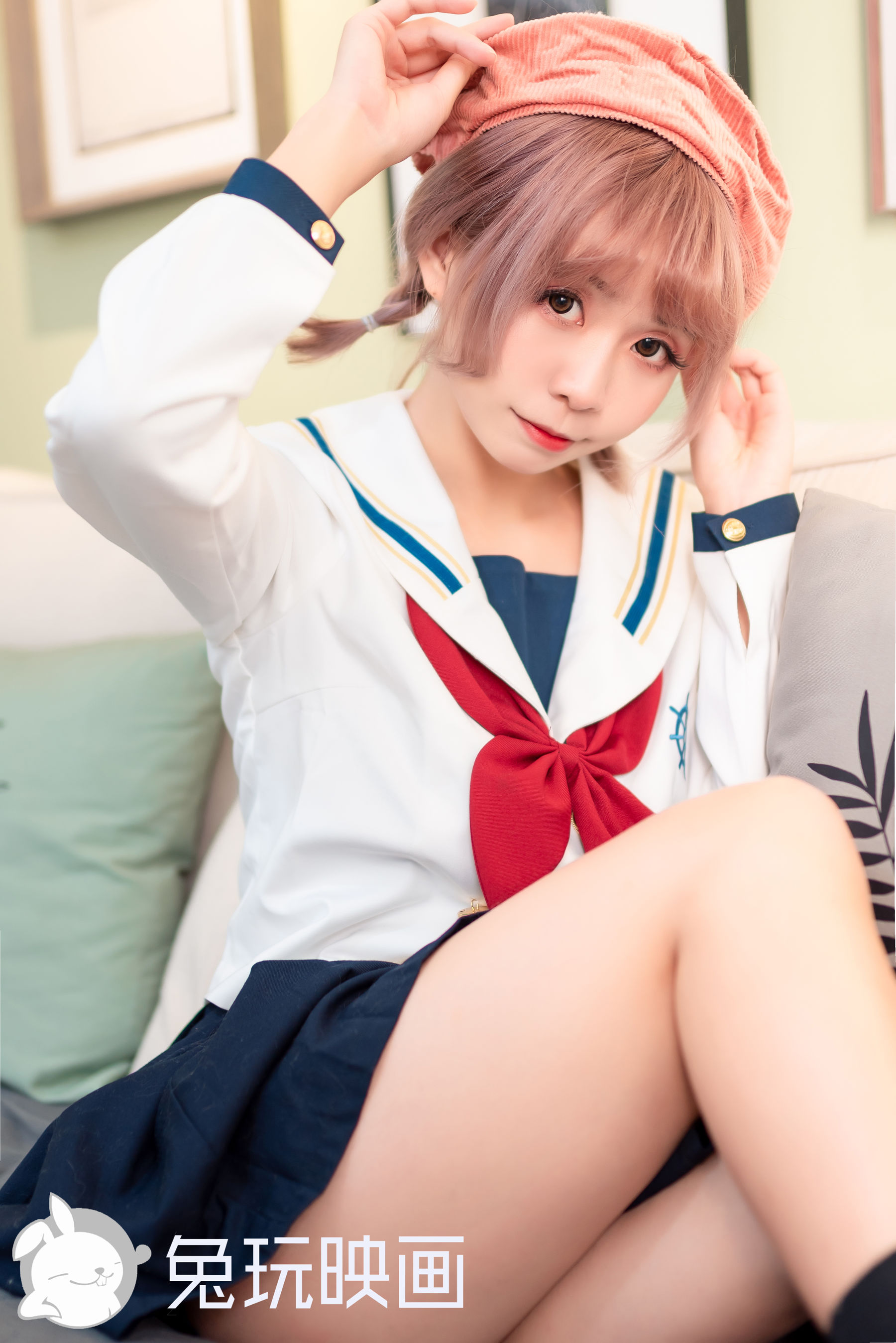 [兔玩映画] - JK制服 Vol.040 俏皮女孩