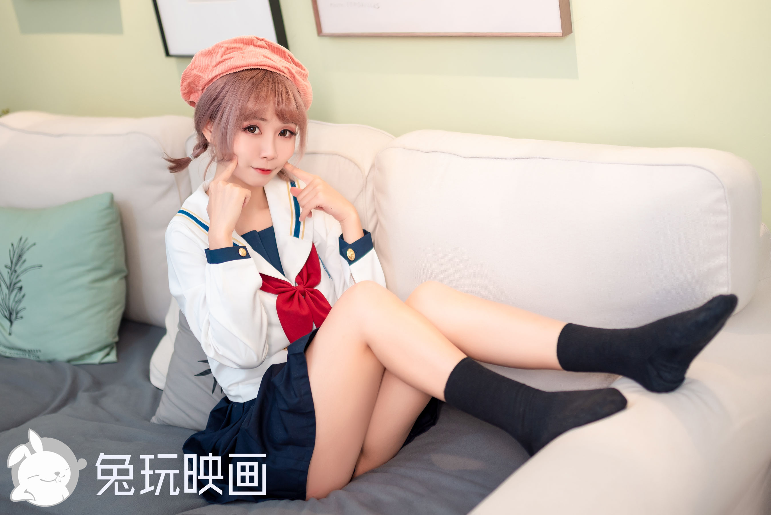 [兔玩映画] - JK制服 Vol.040 俏皮女孩