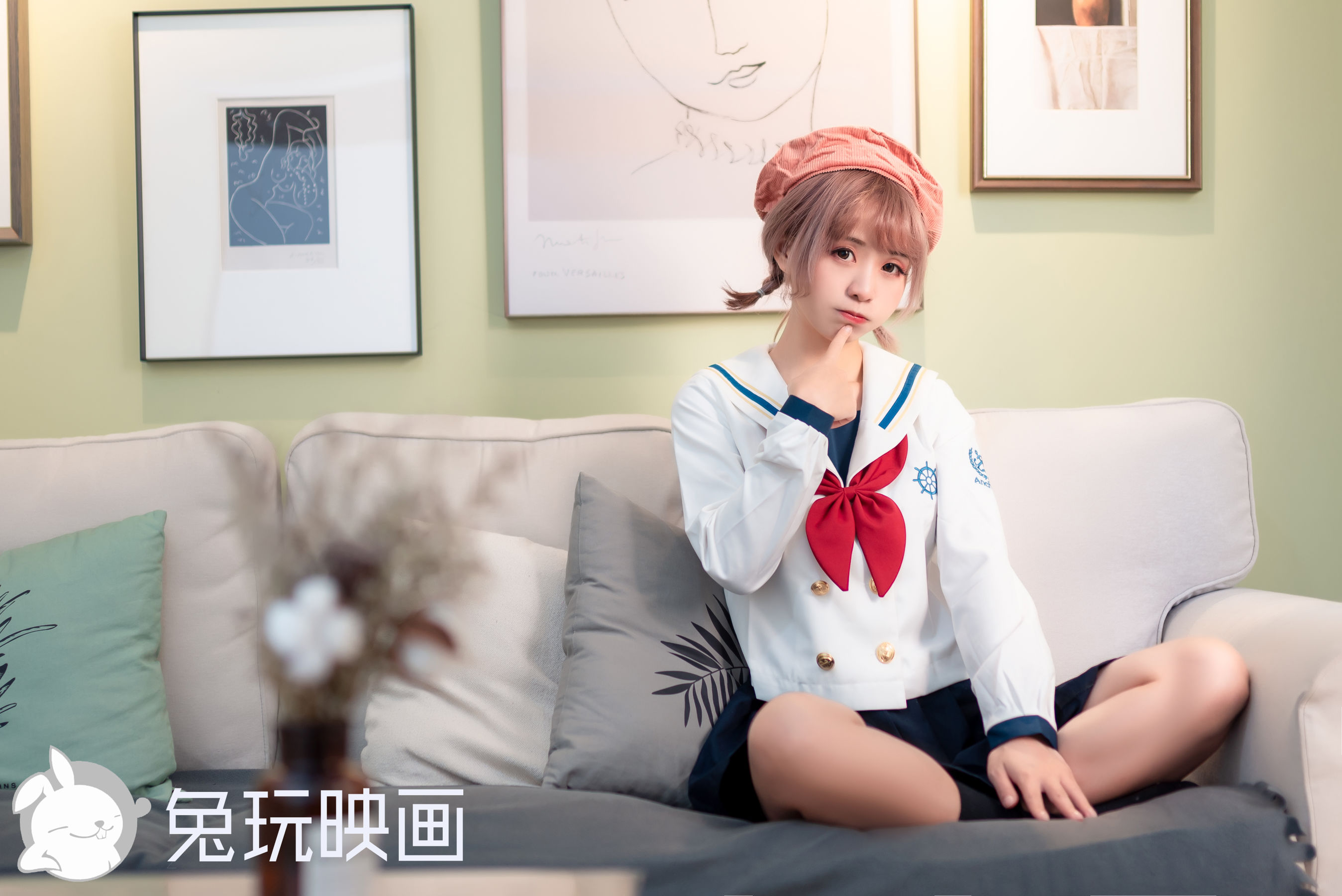 [兔玩映画] - JK制服 Vol.040 俏皮女孩