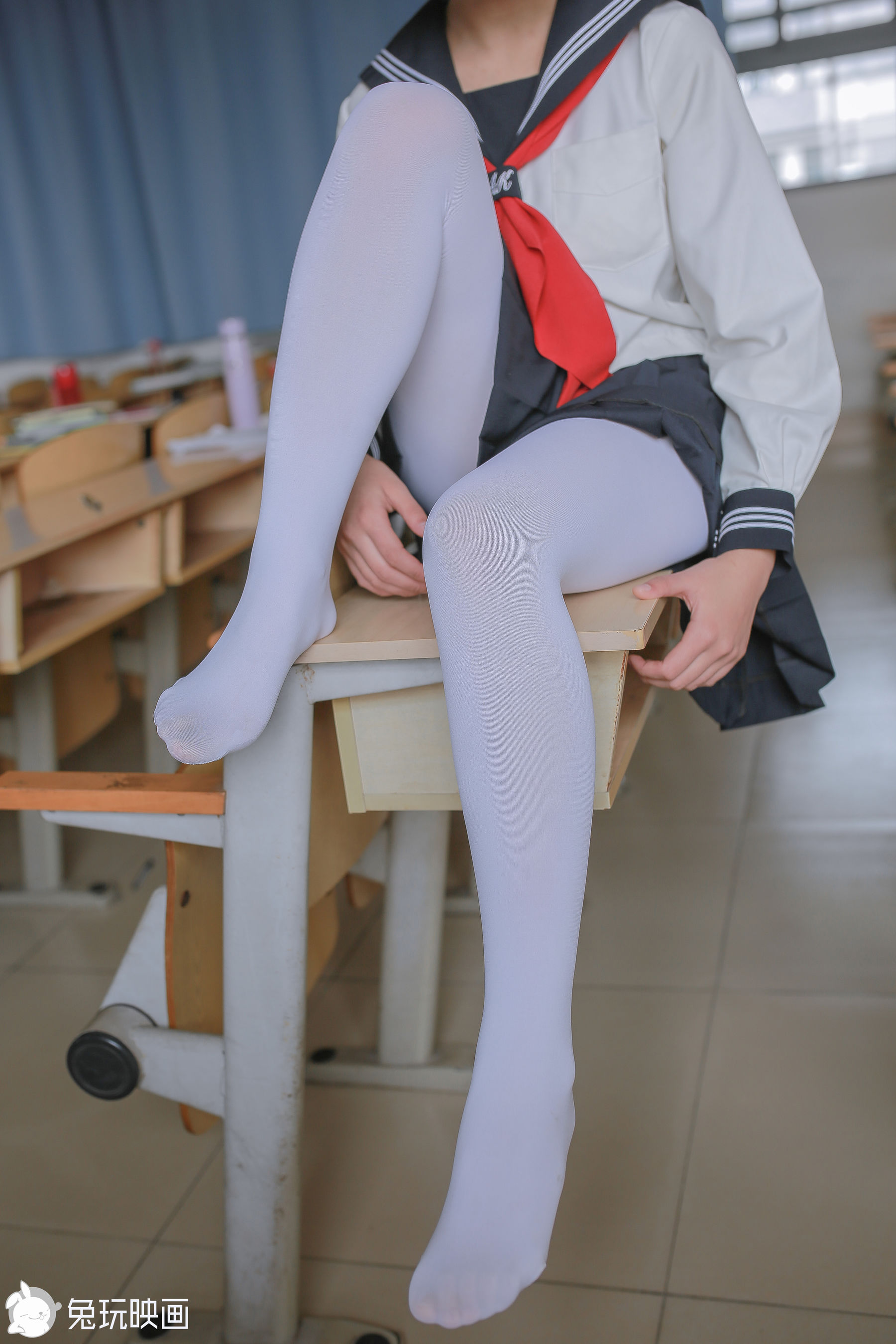[兔玩映画] - JK制服白丝