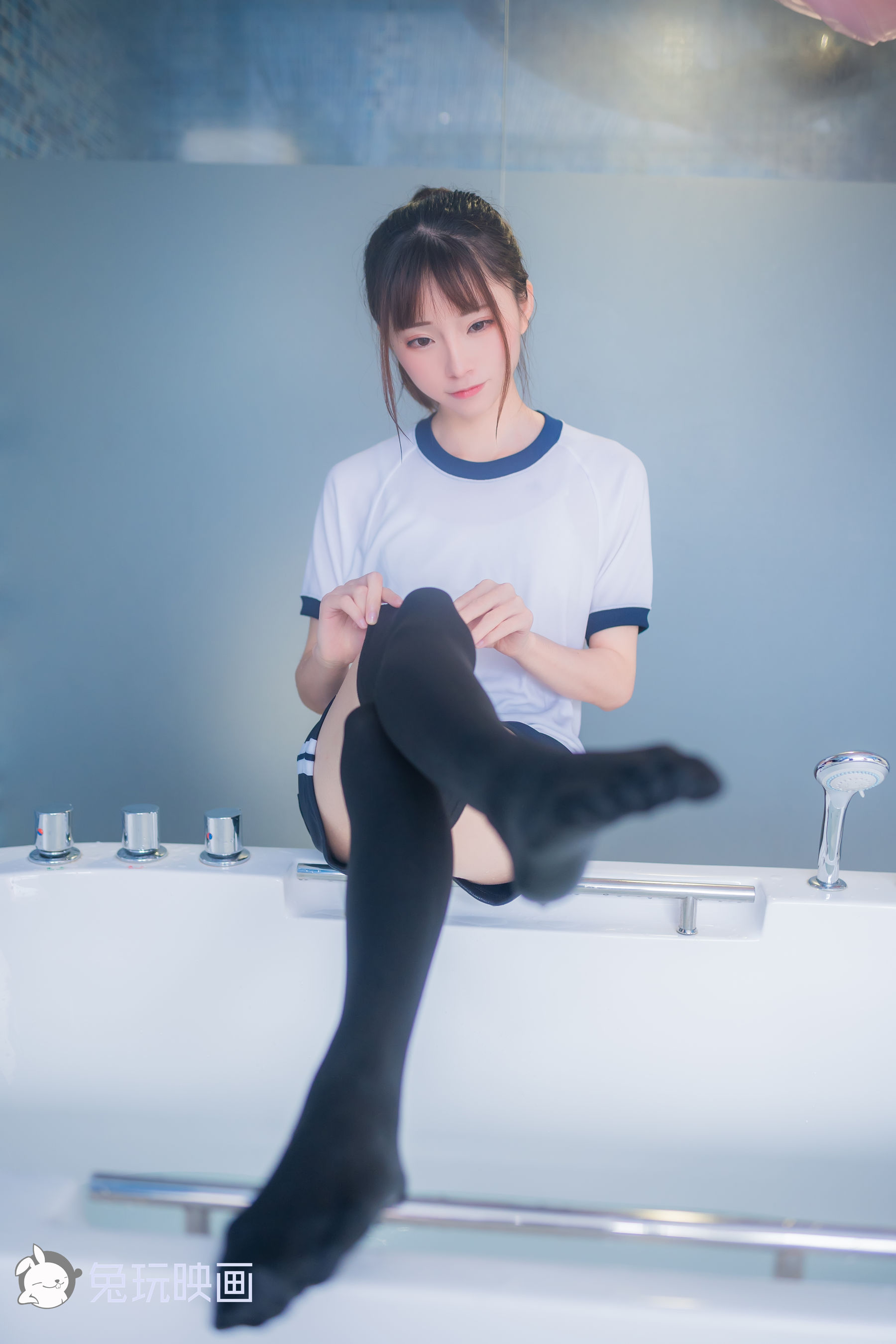 [兔玩映画] - 体操服 Vol.001 湿身体操服