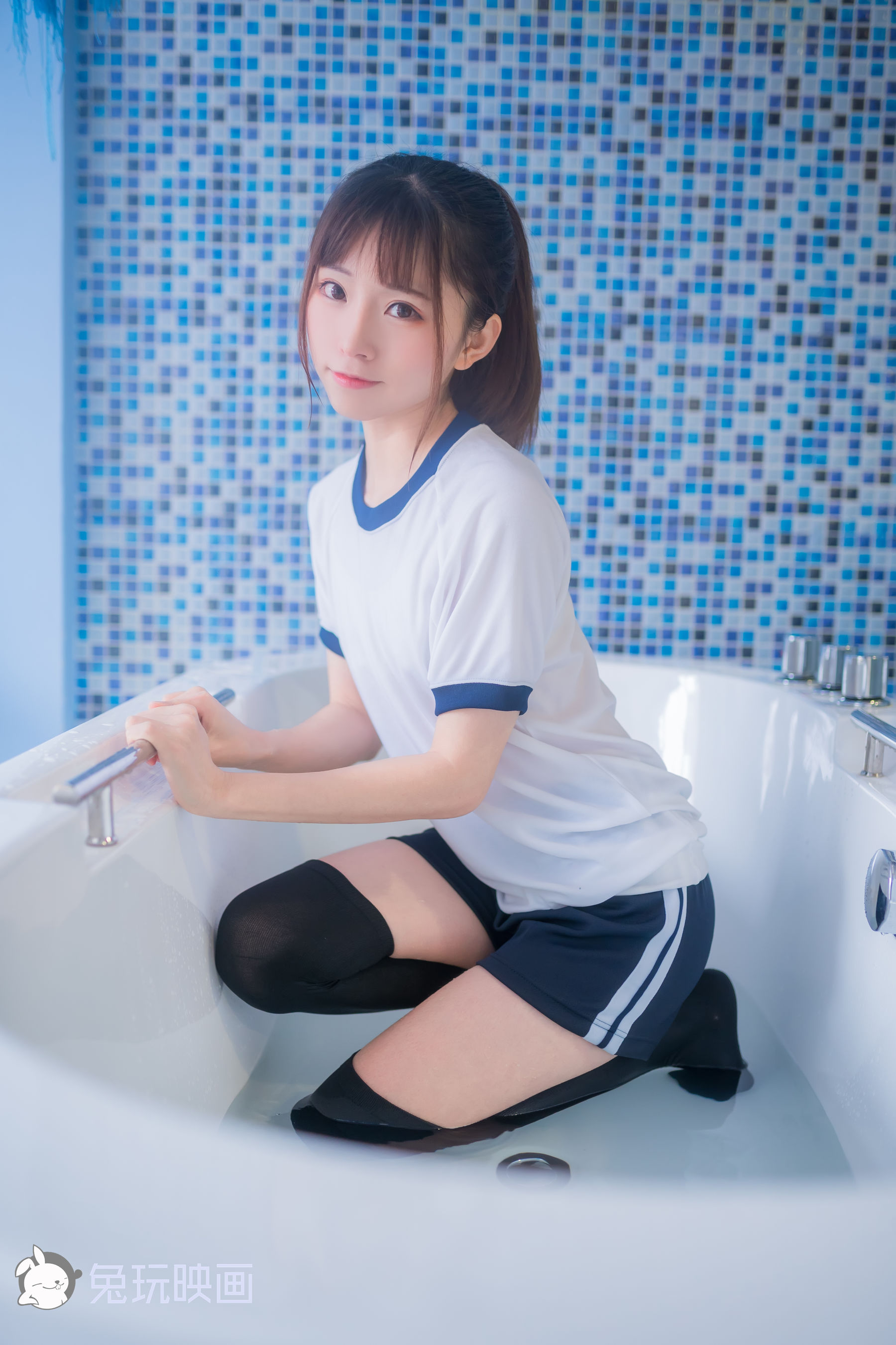 [兔玩映画] - 体操服 Vol.001 湿身体操服