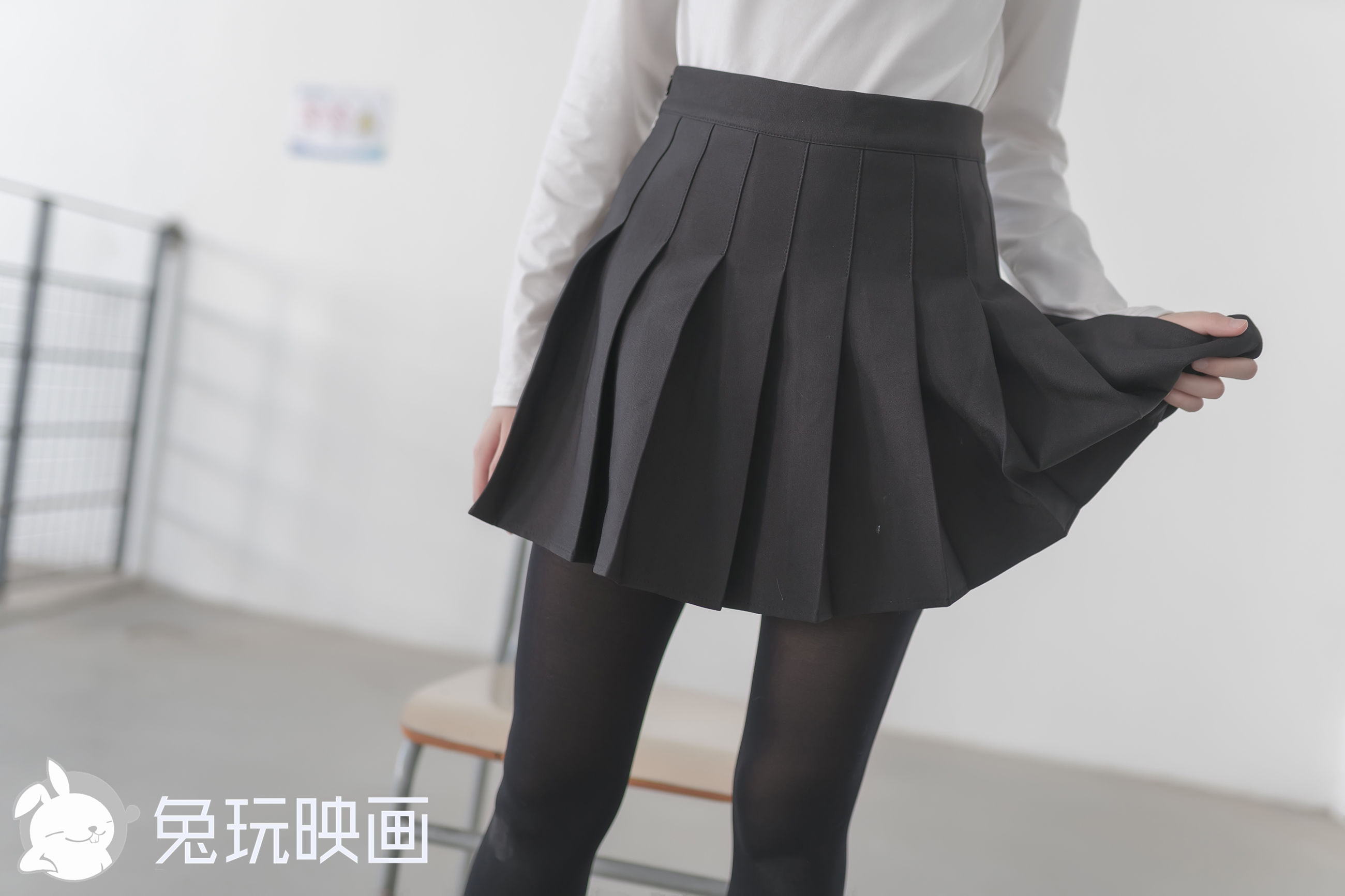 [兔玩映画] - 冬天里的黑袜