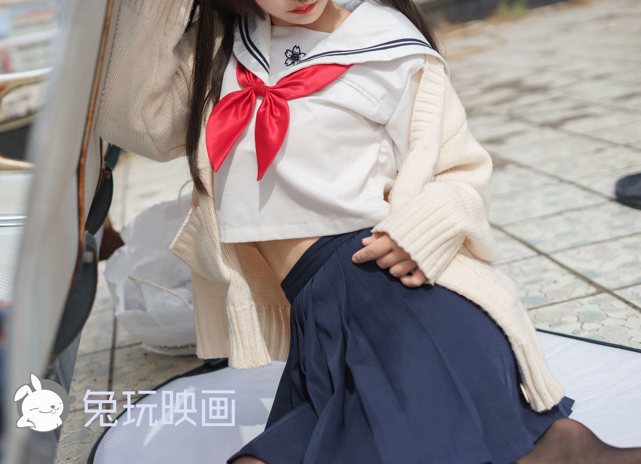 [兔玩映画] - 双马尾的JK少女