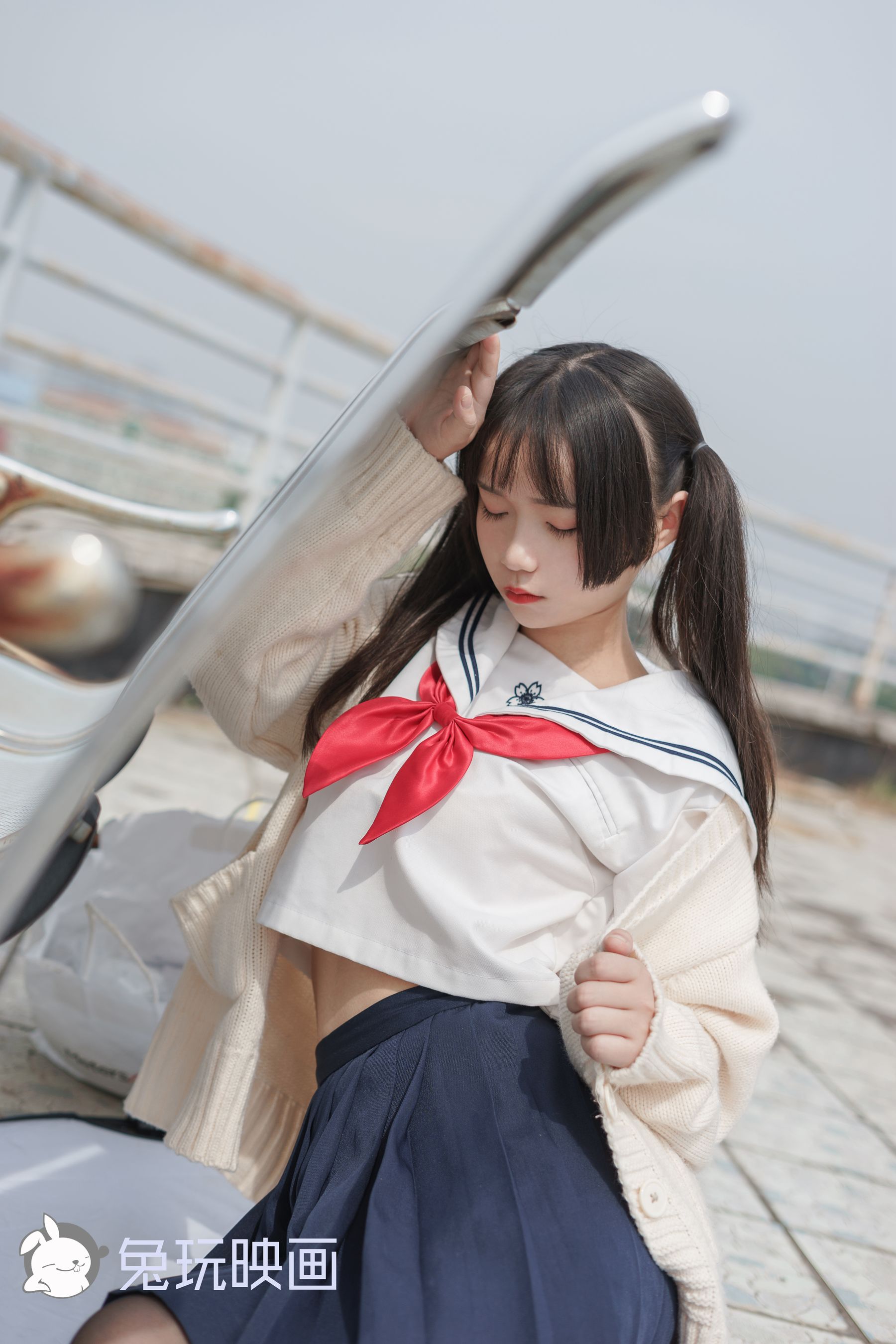 [兔玩映画] - 双马尾的JK少女