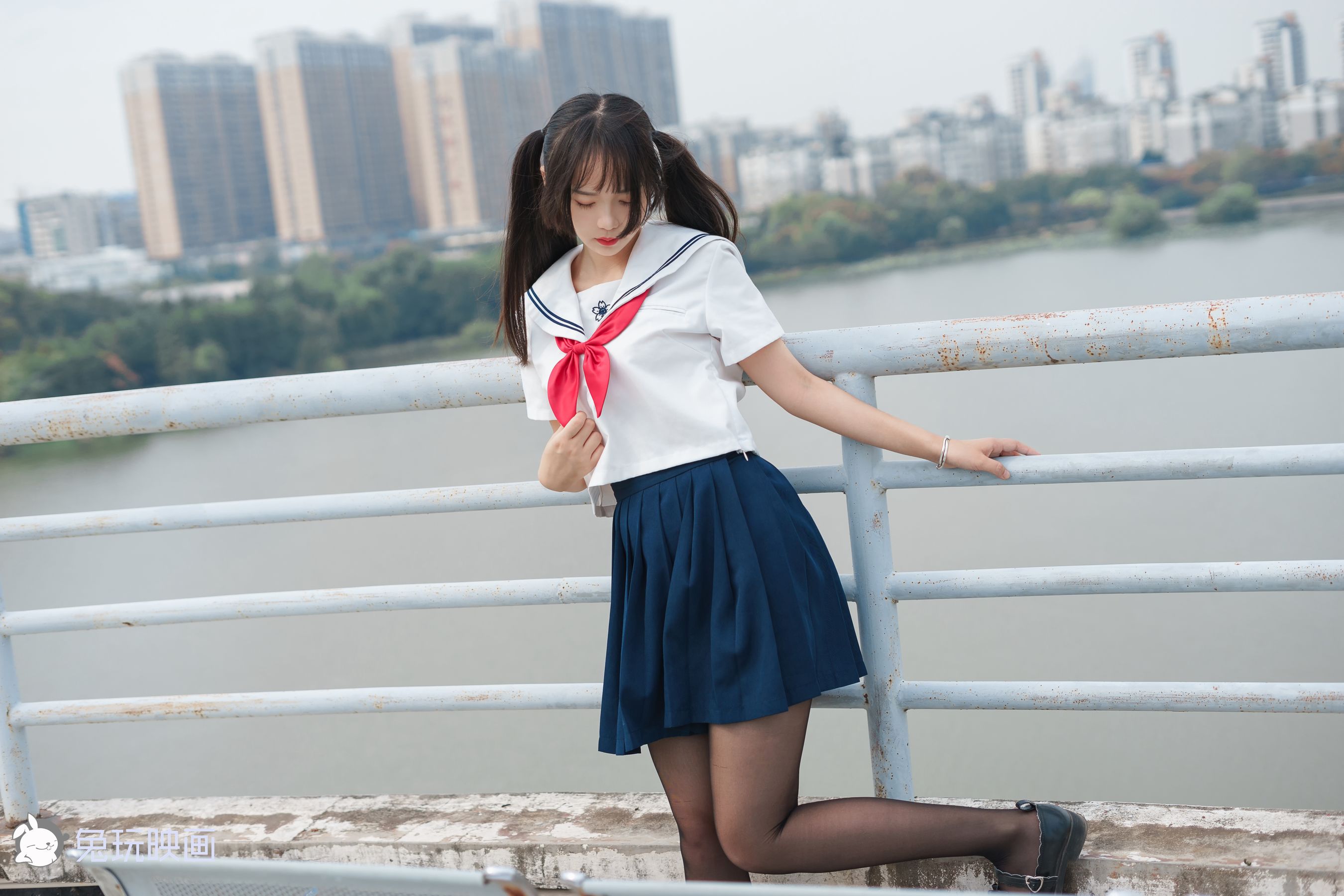 [兔玩映画] - 双马尾的JK少女