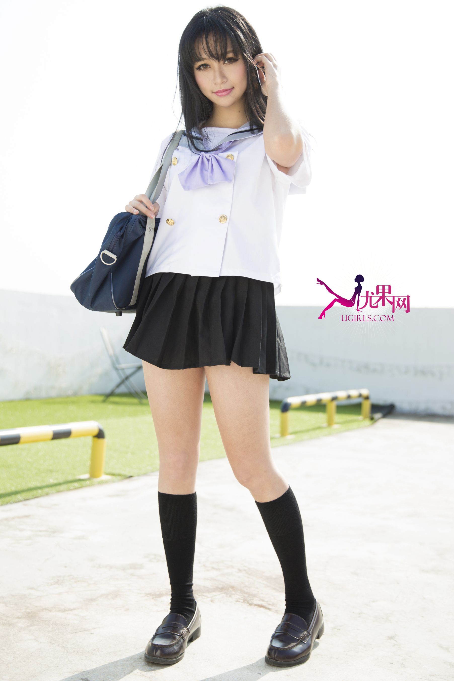 Sora《日系校服少女日志》 [尤果网Ugirls] U142