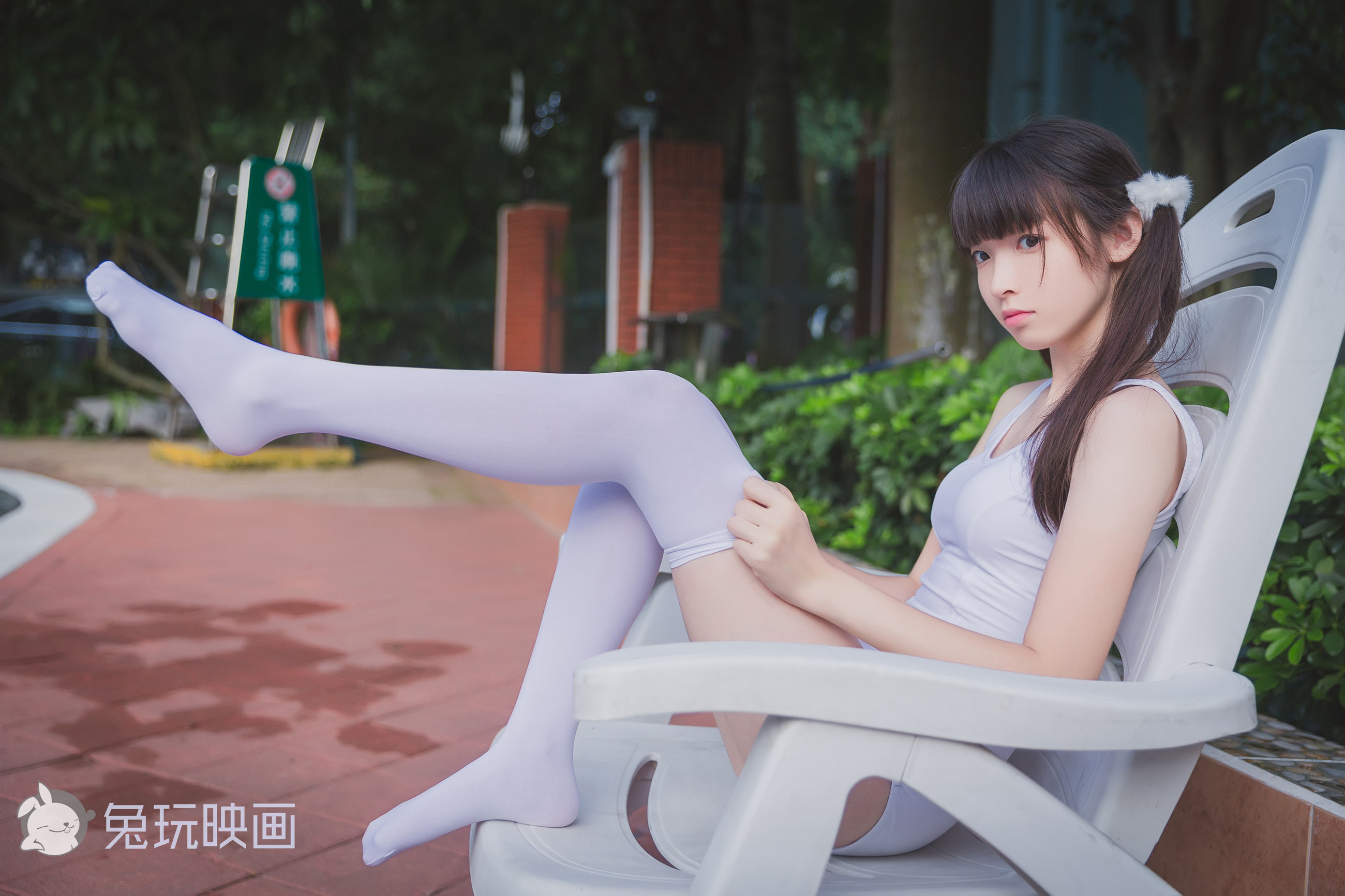 [兔玩映画] - 夏日泳装 Vol.002 双马尾