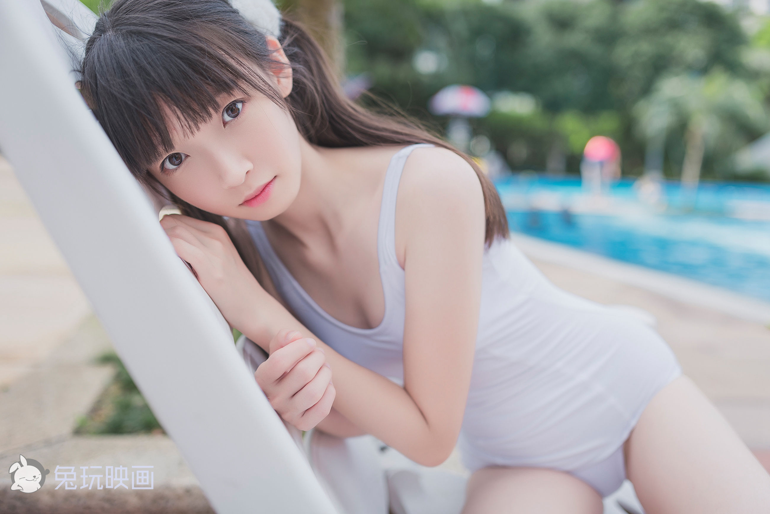[兔玩映画] - 夏日泳装 Vol.002 双马尾