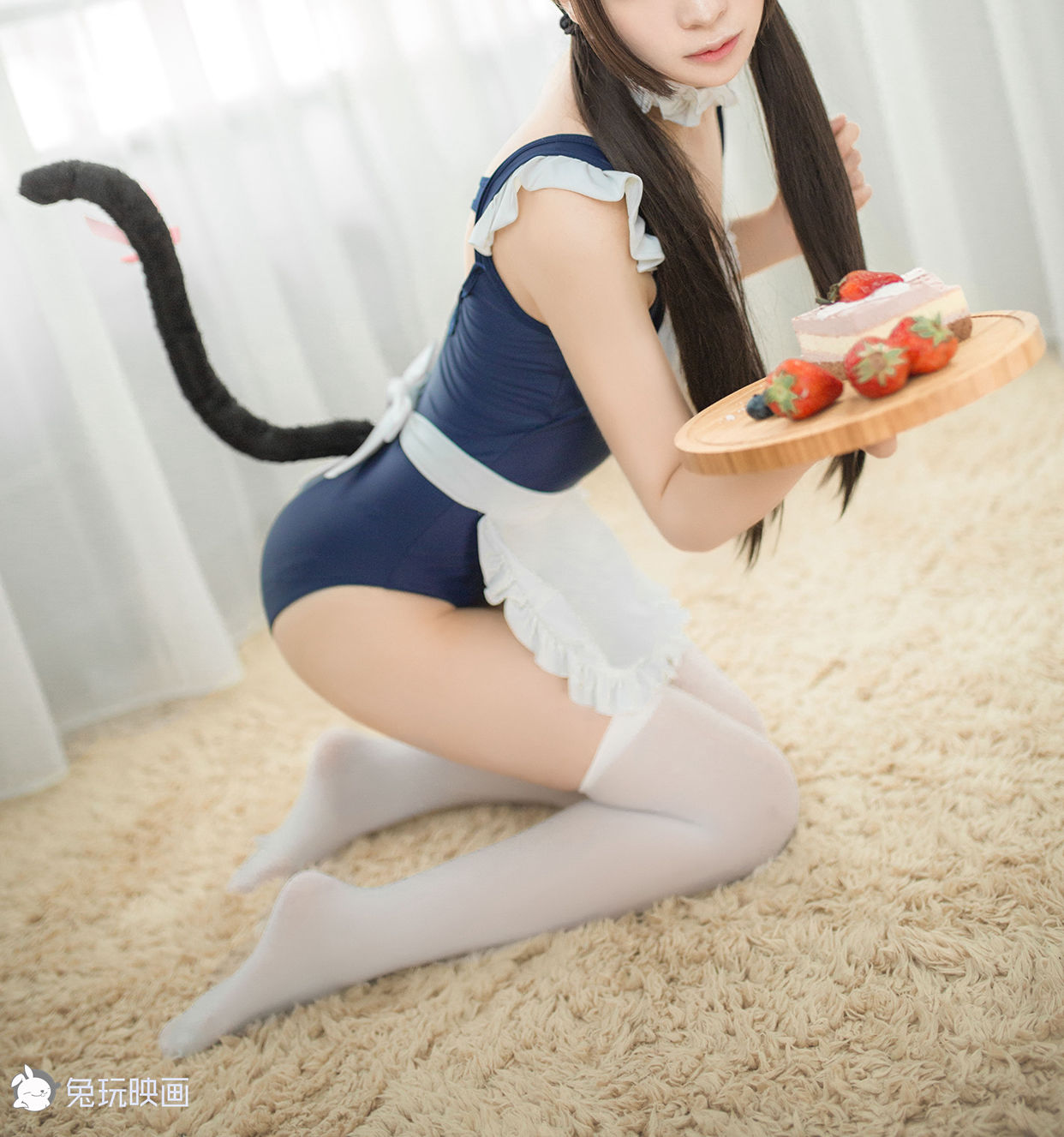 [兔玩映画] - 夏日泳装 Vol.004 萌猫娘