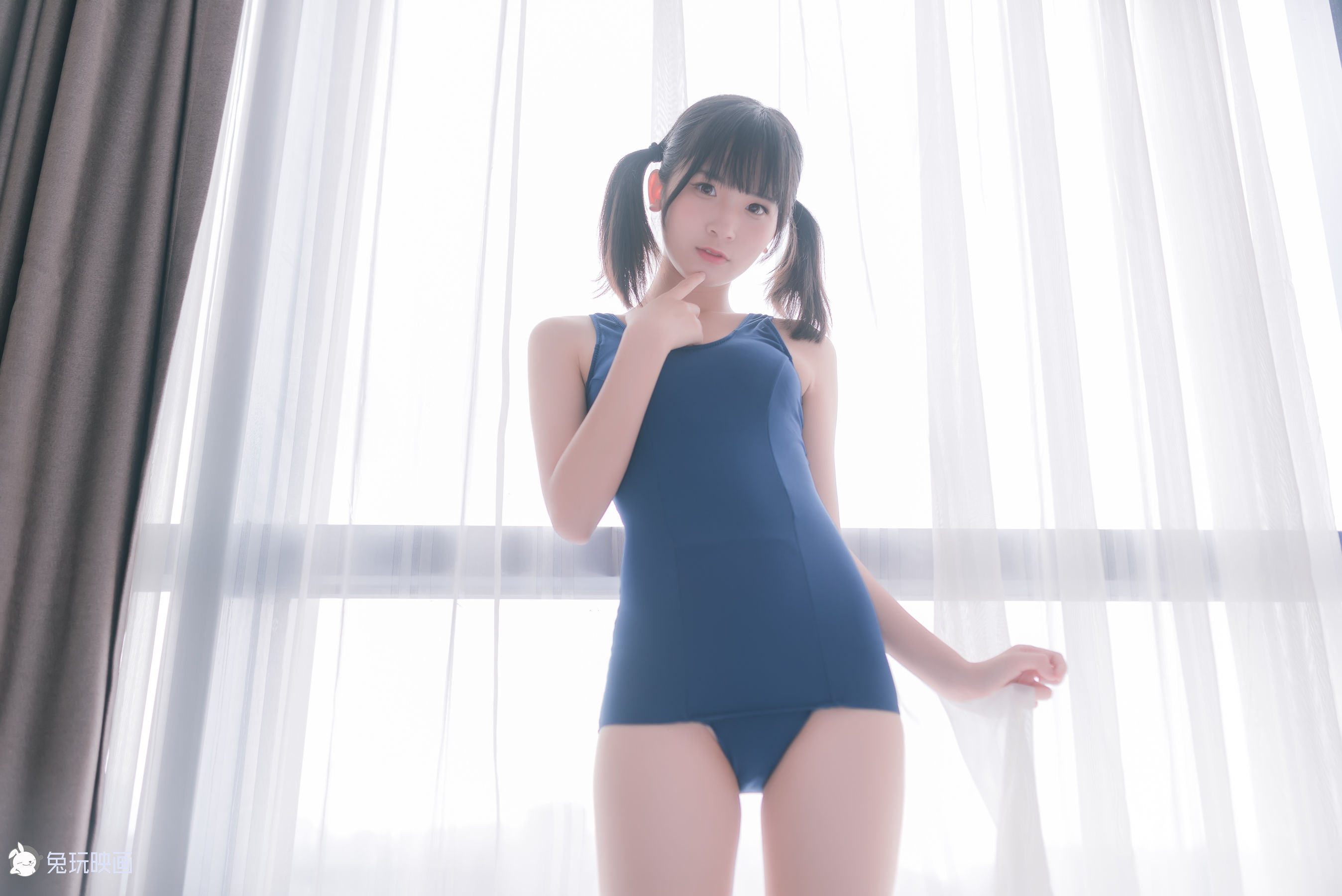 [兔玩映画] - 夏日泳装 Vol.010 马尾辫