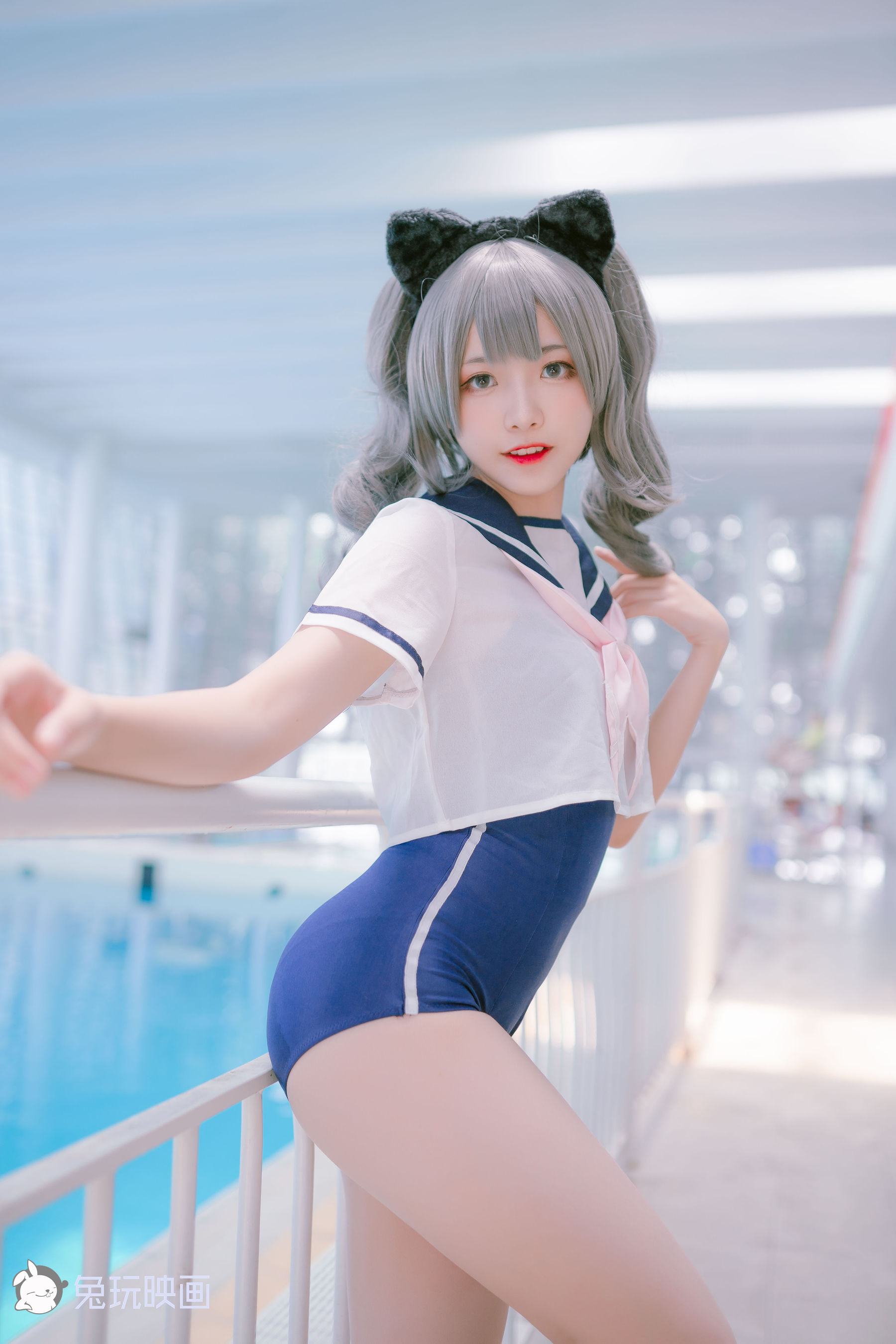 [兔玩映画] - 夏日泳装 Vol.035 兽耳娘
