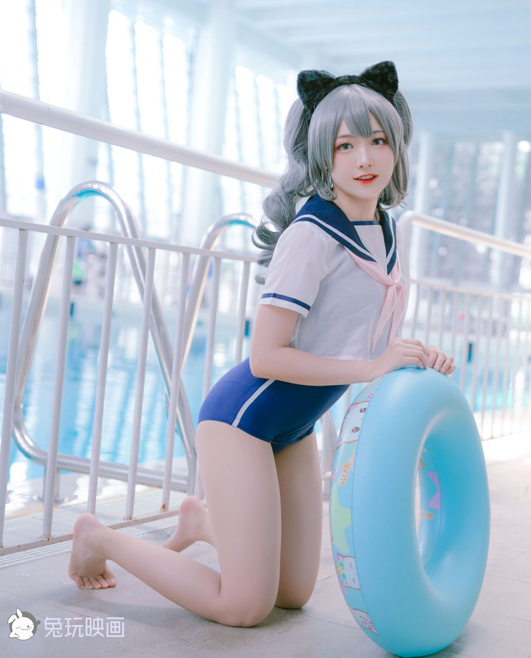 [兔玩映画] - 夏日泳装 Vol.035 兽耳娘