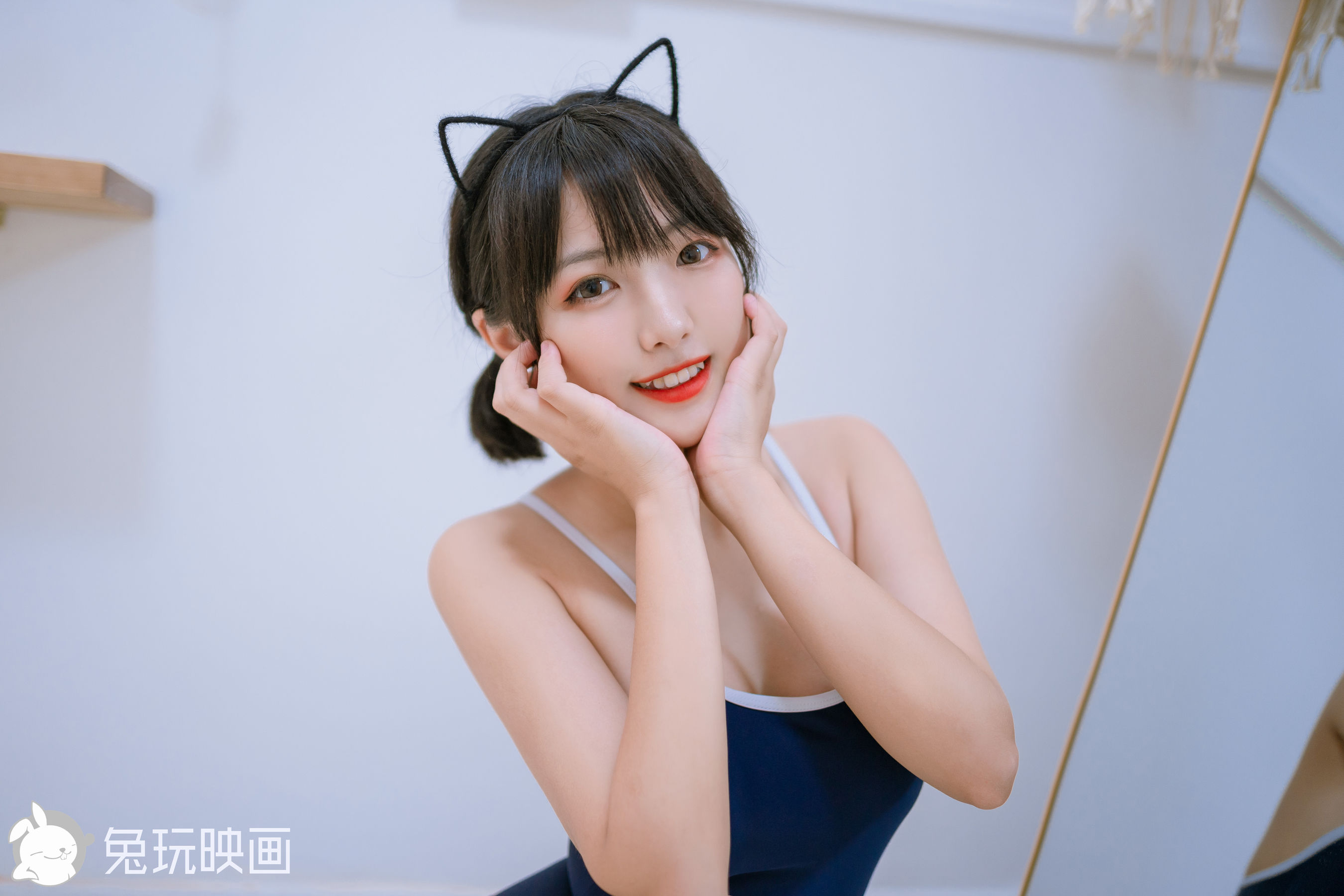 [兔玩映画] - 夏日泳装 Vol.047 猫耳朵