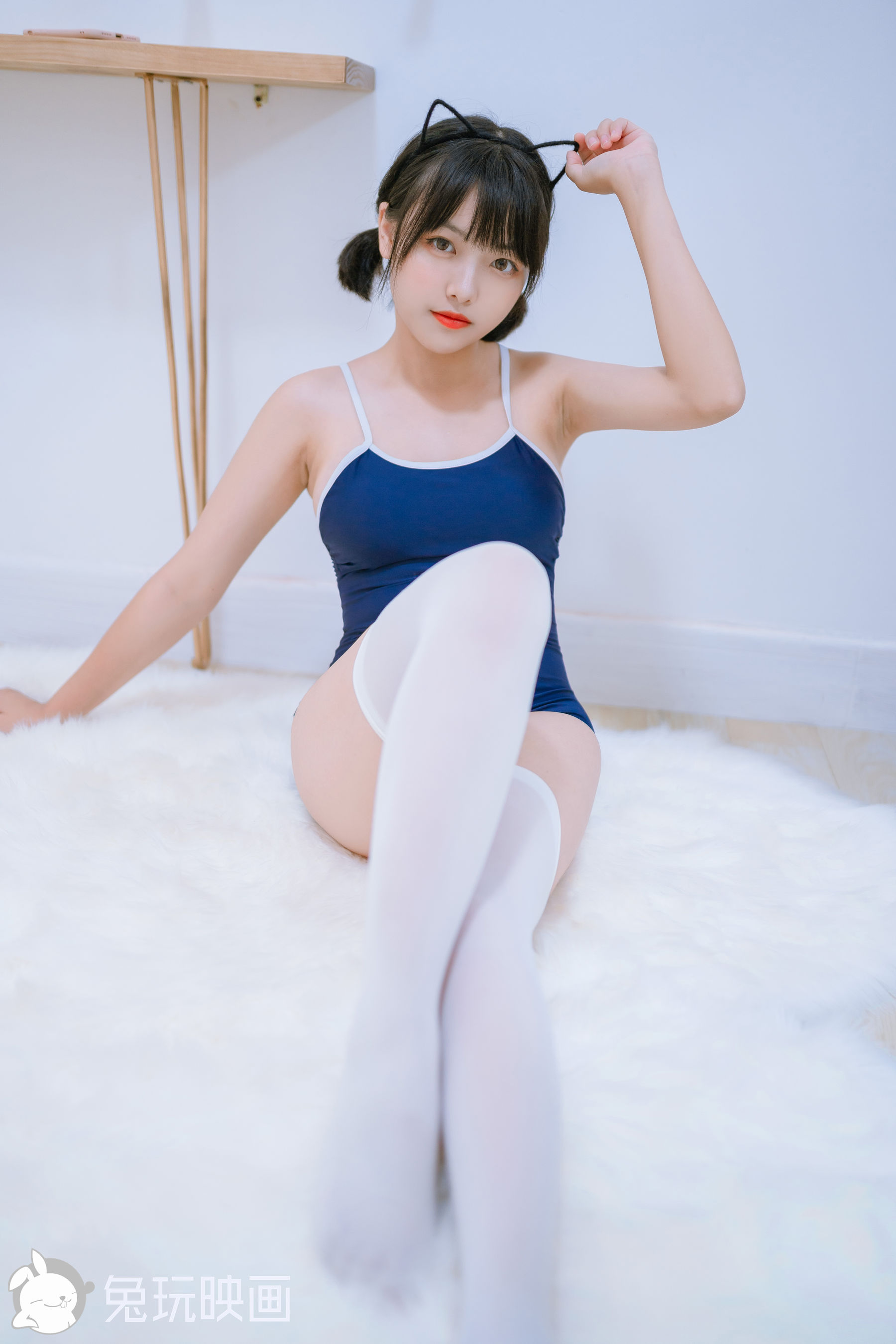 [兔玩映画] - 夏日泳装 Vol.047 猫耳朵