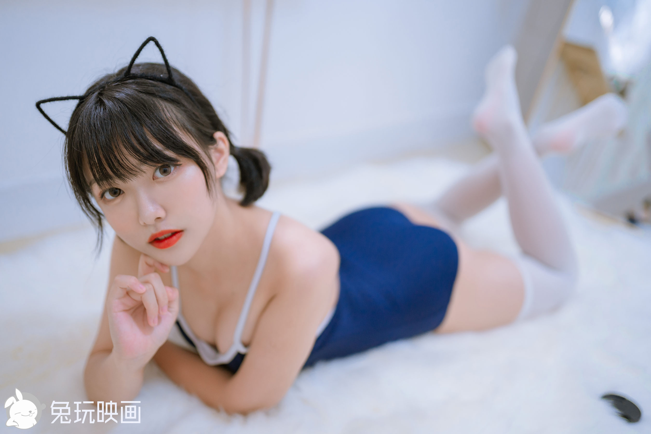 [兔玩映画] - 夏日泳装 Vol.047 猫耳朵
