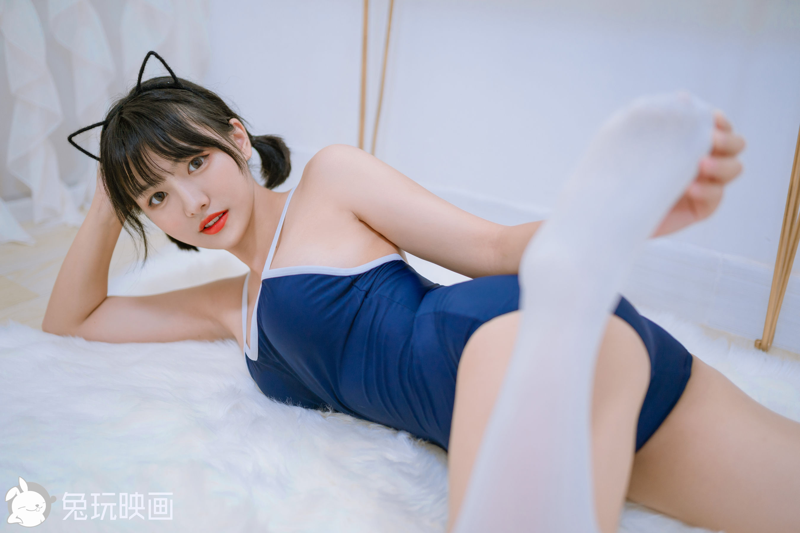 [兔玩映画] - 夏日泳装 Vol.047 猫耳朵