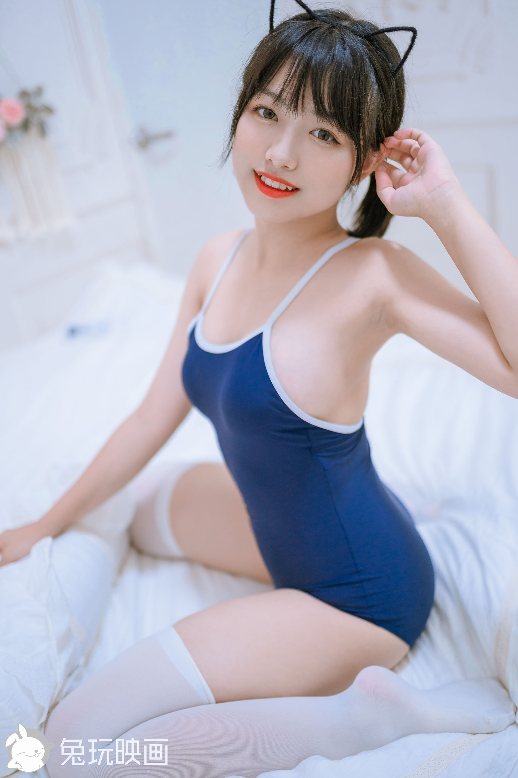 [兔玩映画] - 夏日泳装 Vol.047 猫耳朵