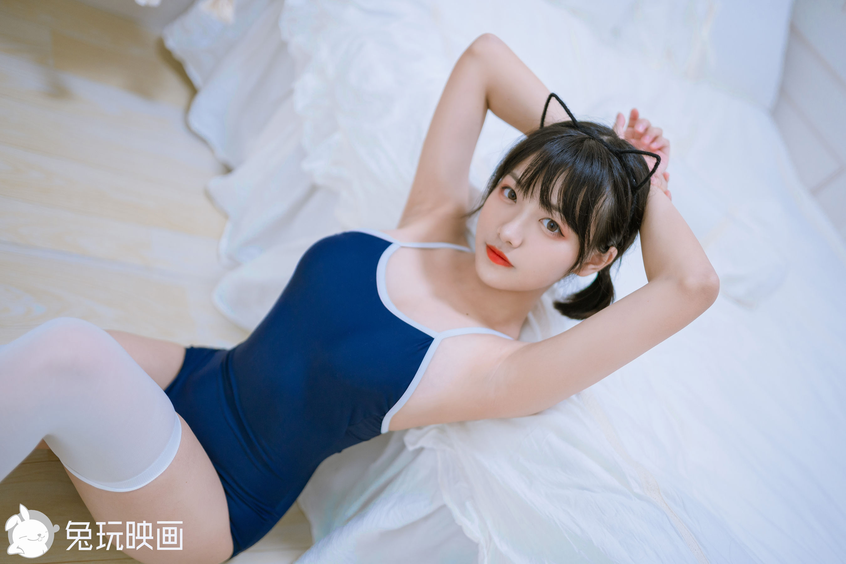 [兔玩映画] - 夏日泳装 Vol.047 猫耳朵