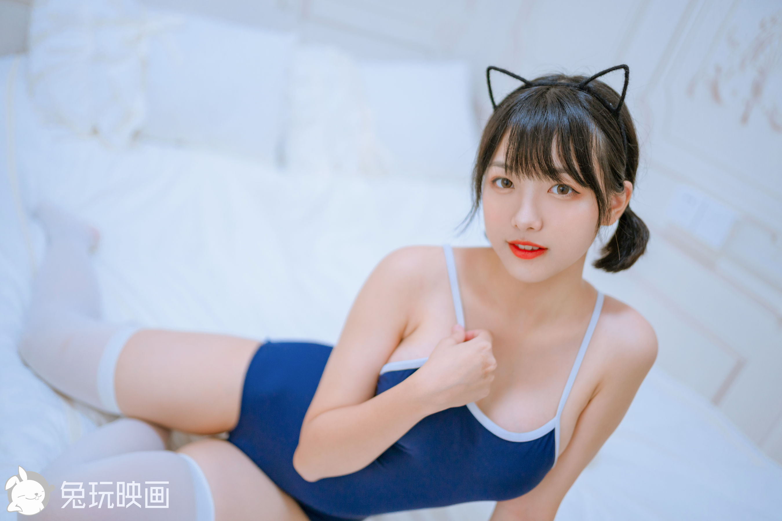 [兔玩映画] - 夏日泳装 Vol.047 猫耳朵