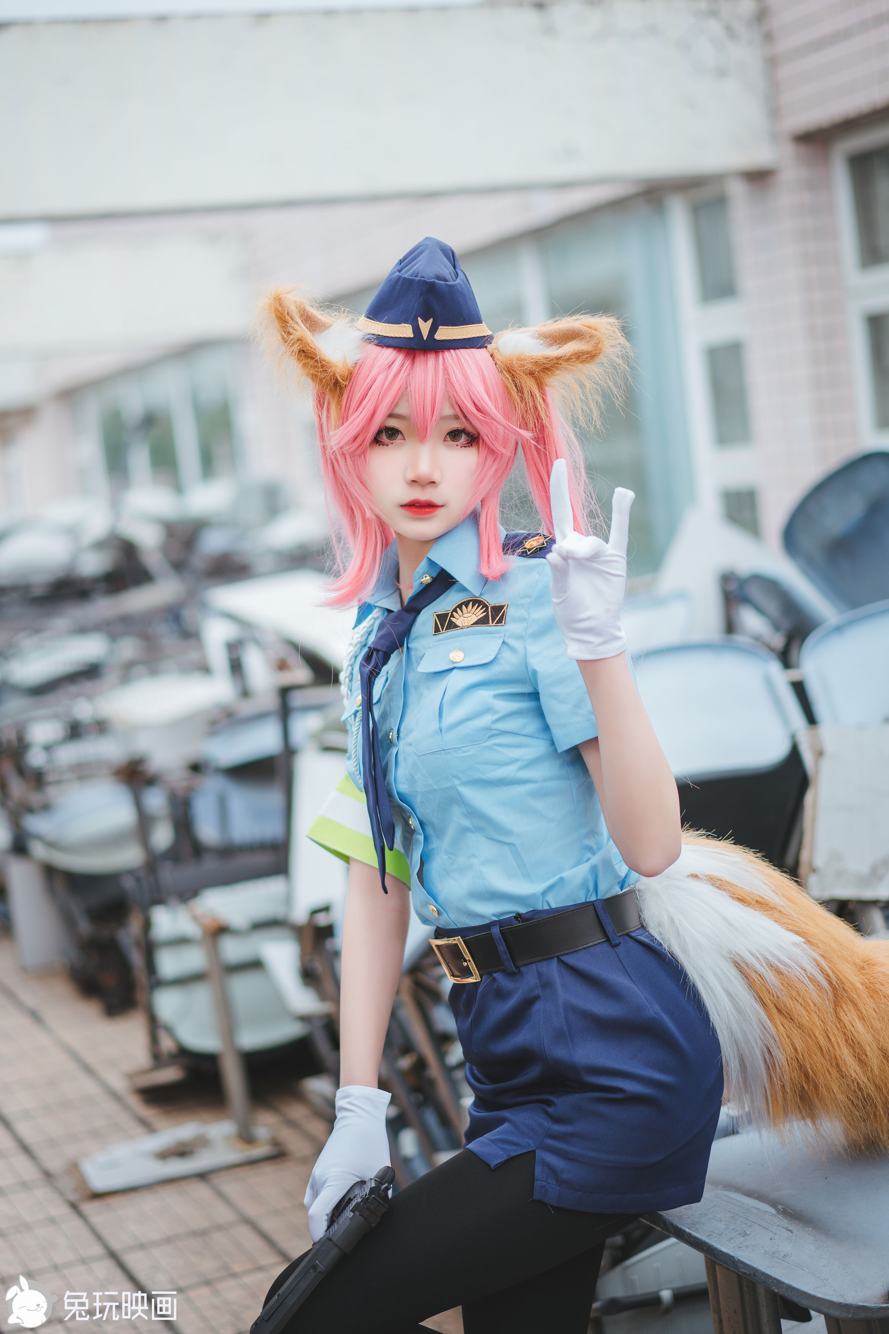 [兔玩映画] - 女警玉藻前