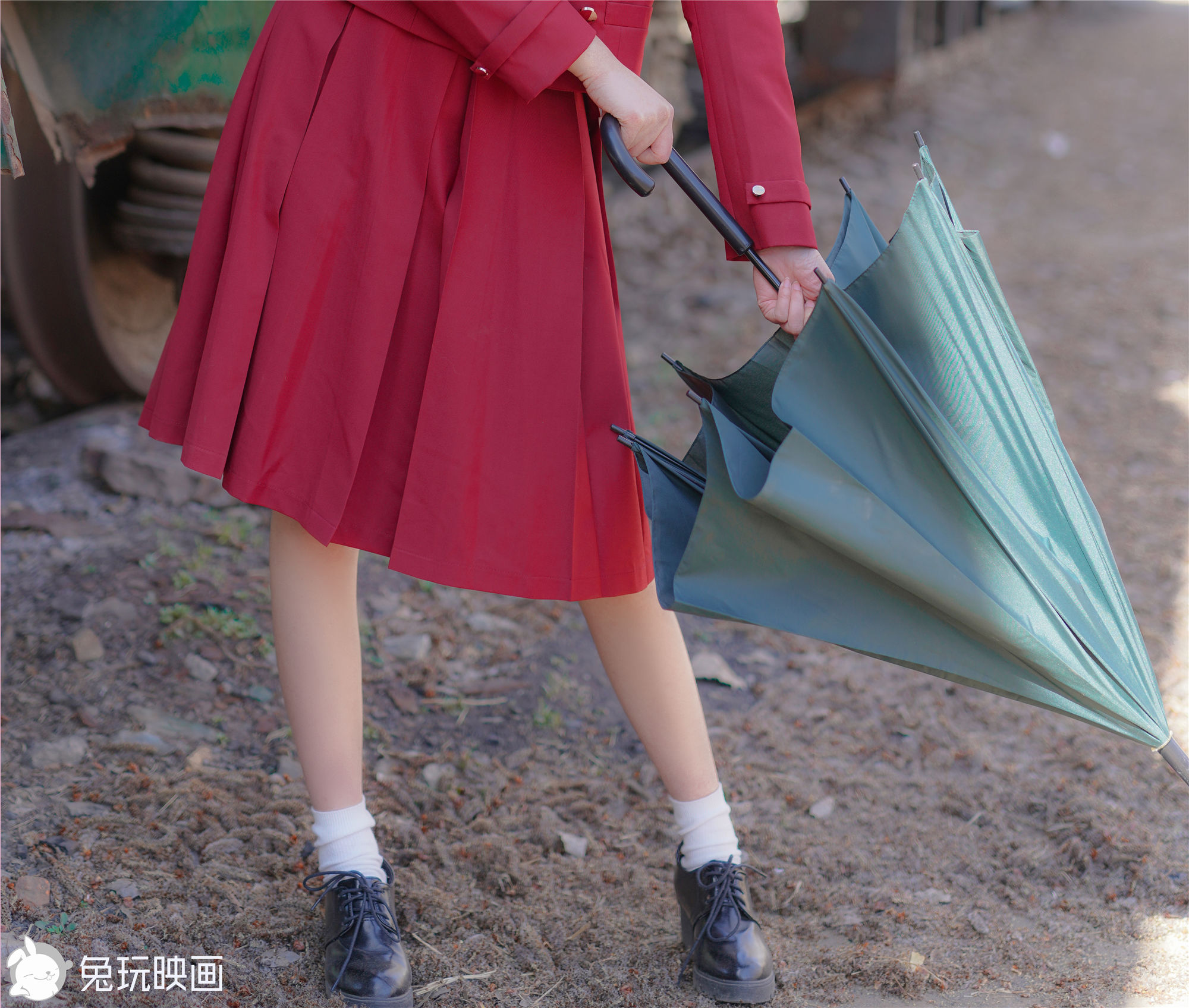 [兔玩映画] - 小腿超细的JK小姐姐！