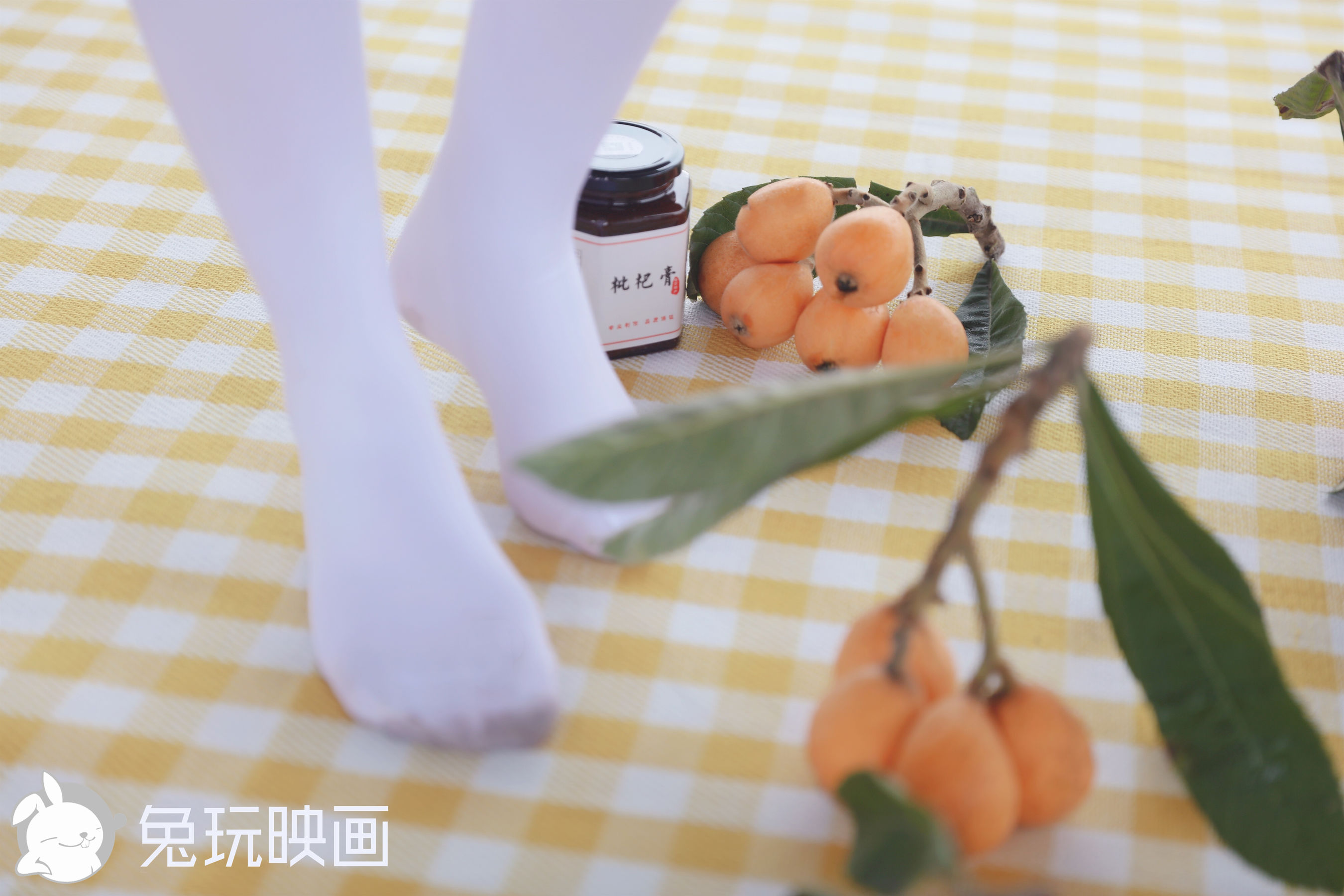 [兔玩映画] - 枇杷和白丝