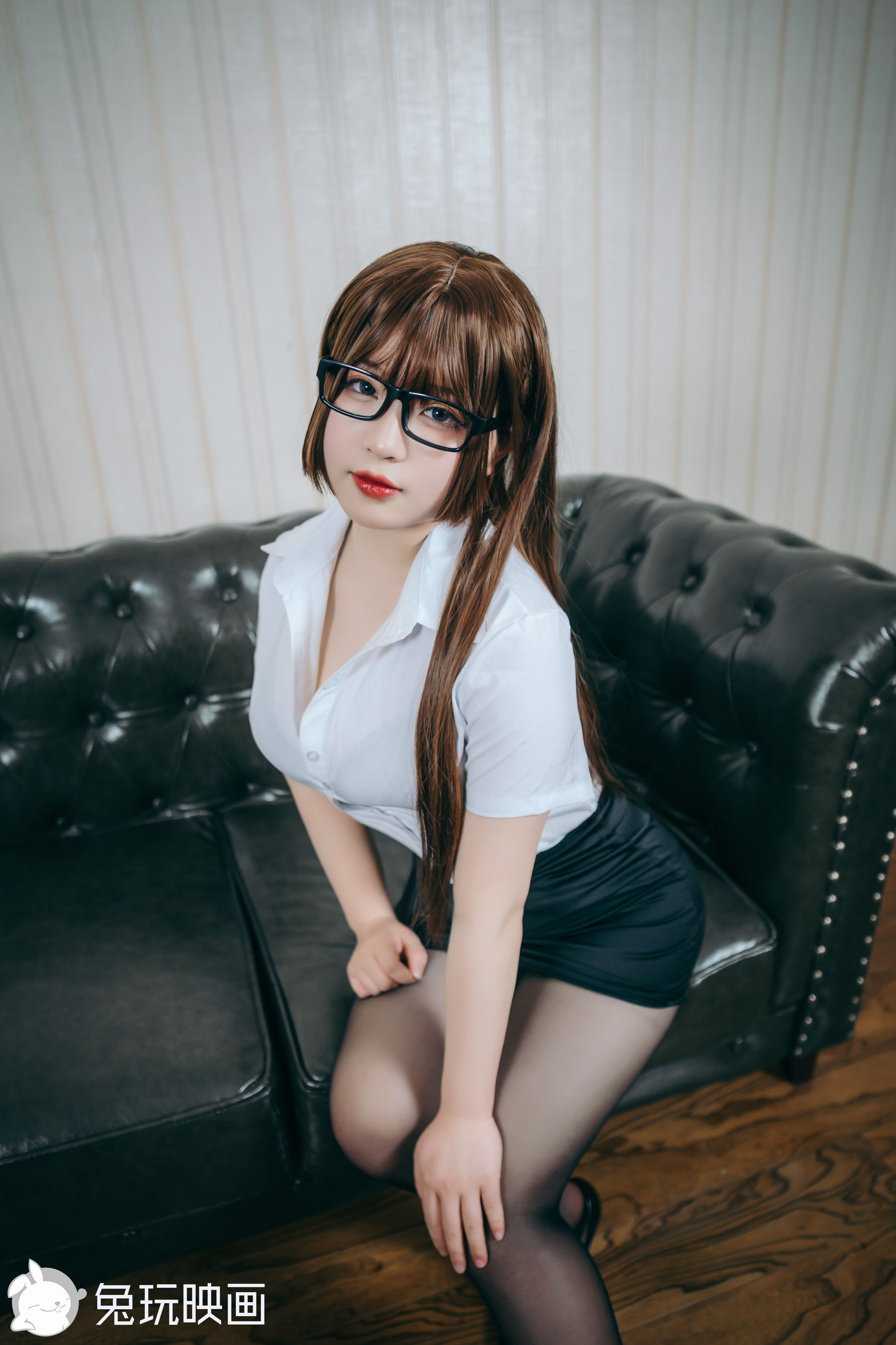 [兔玩映画] - 桃子的OL制服