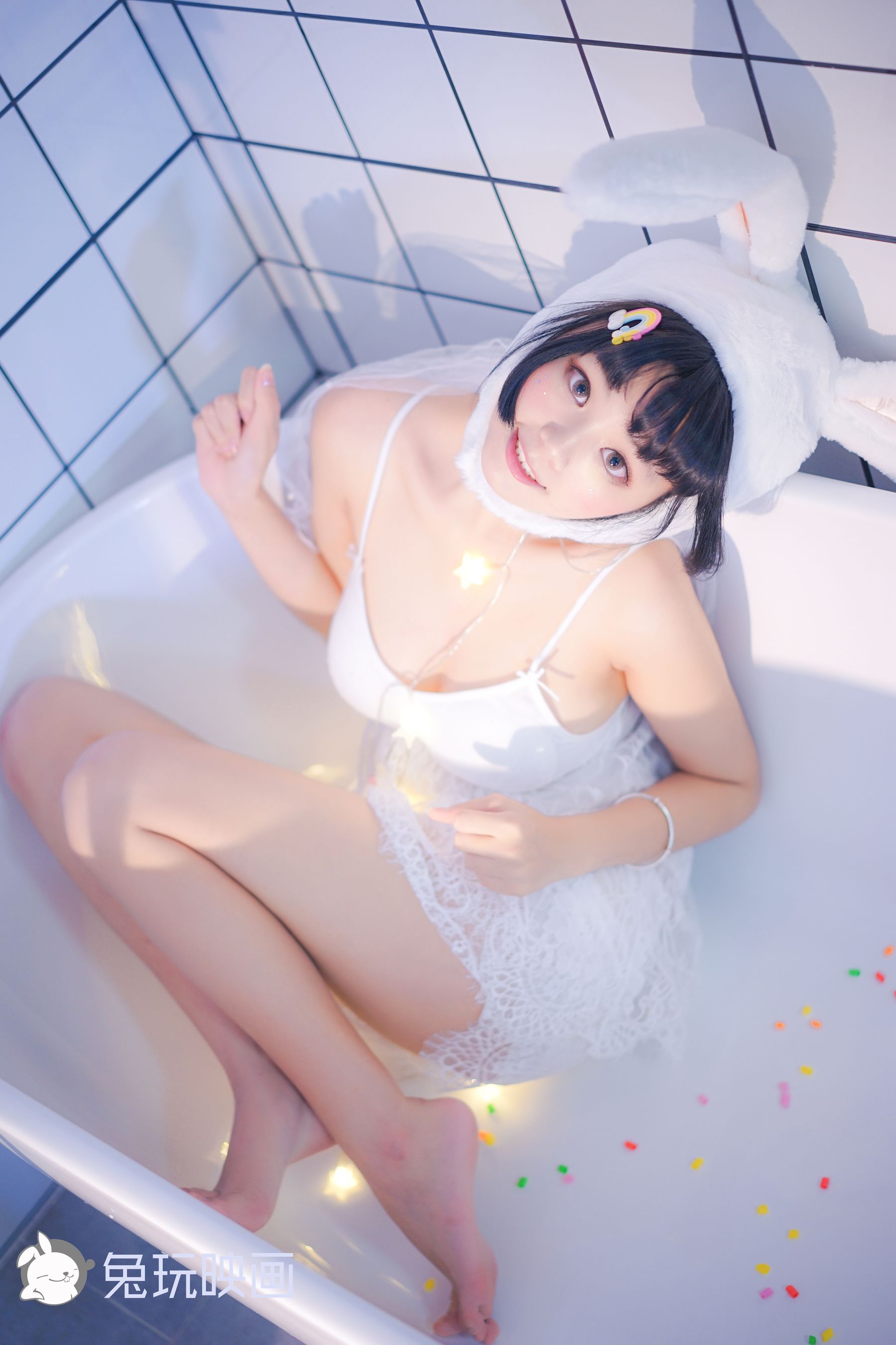 [兔玩映画] - 浴缸里的兔子