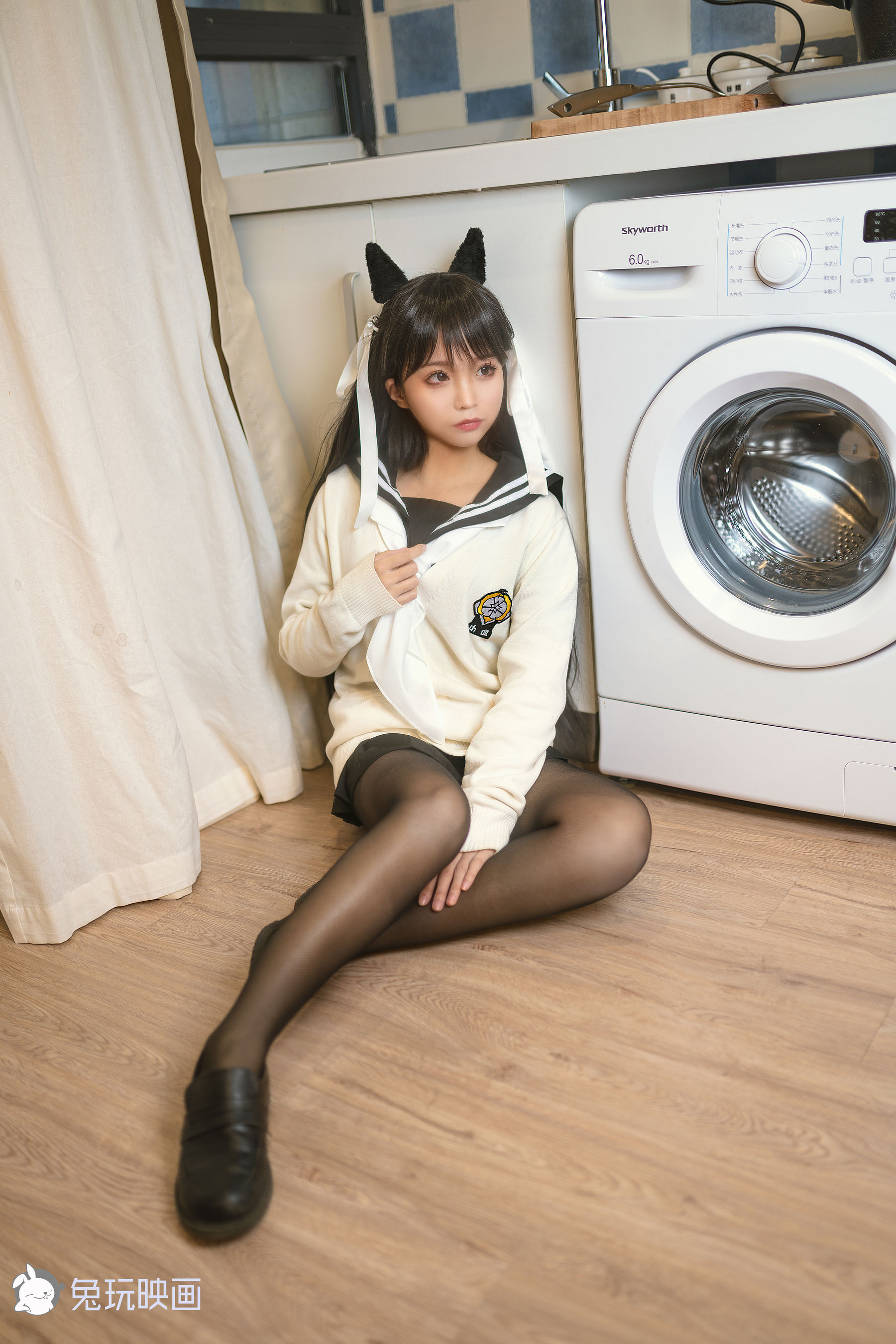[兔玩映画] - 犬和JK制服