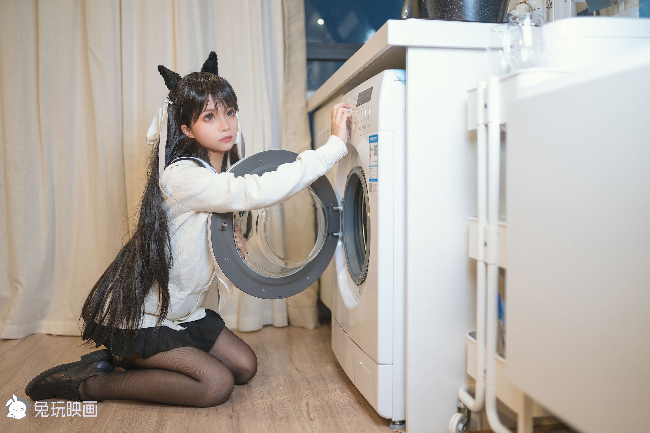 [兔玩映画] - 犬和JK制服