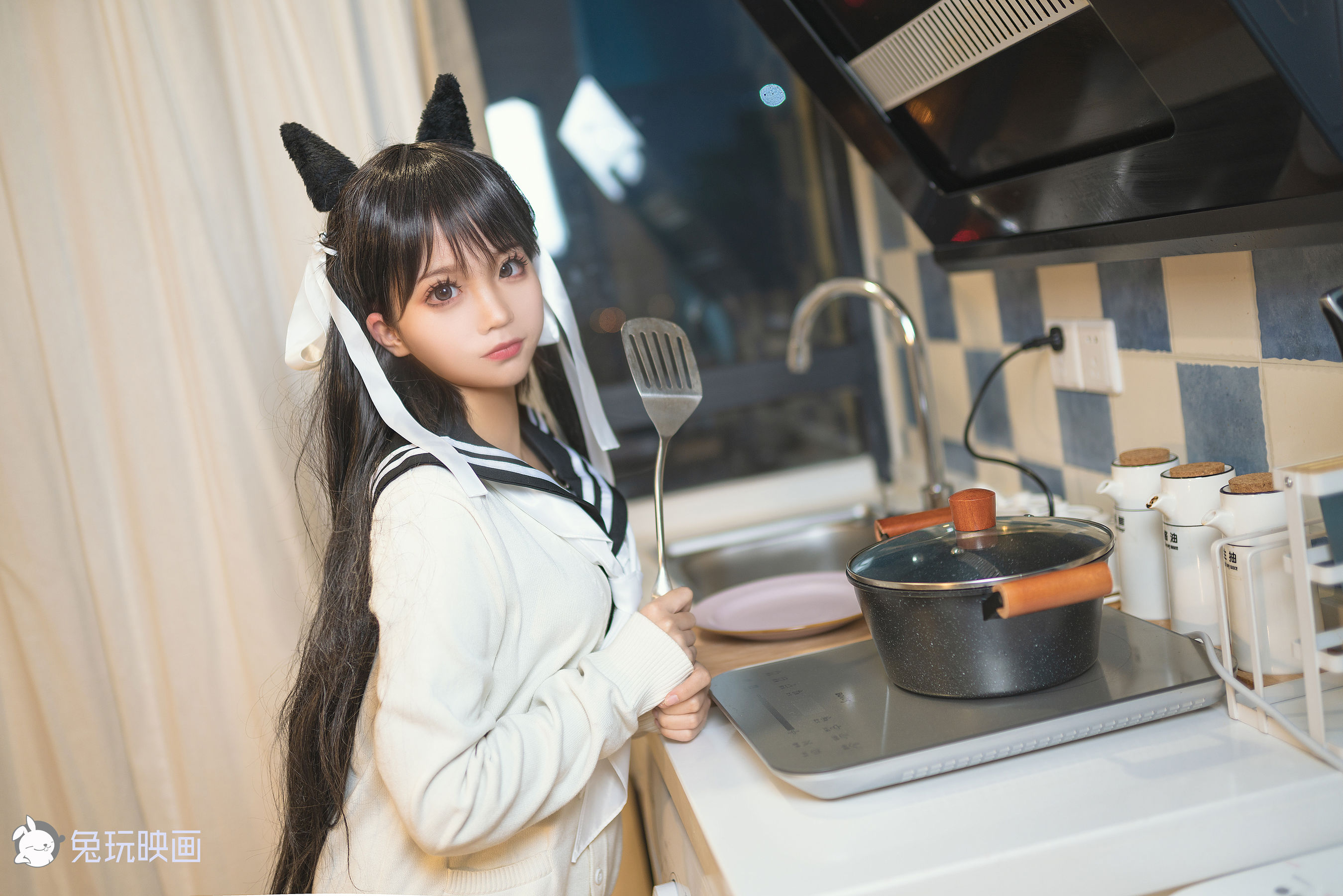 [兔玩映画] - 犬和JK制服