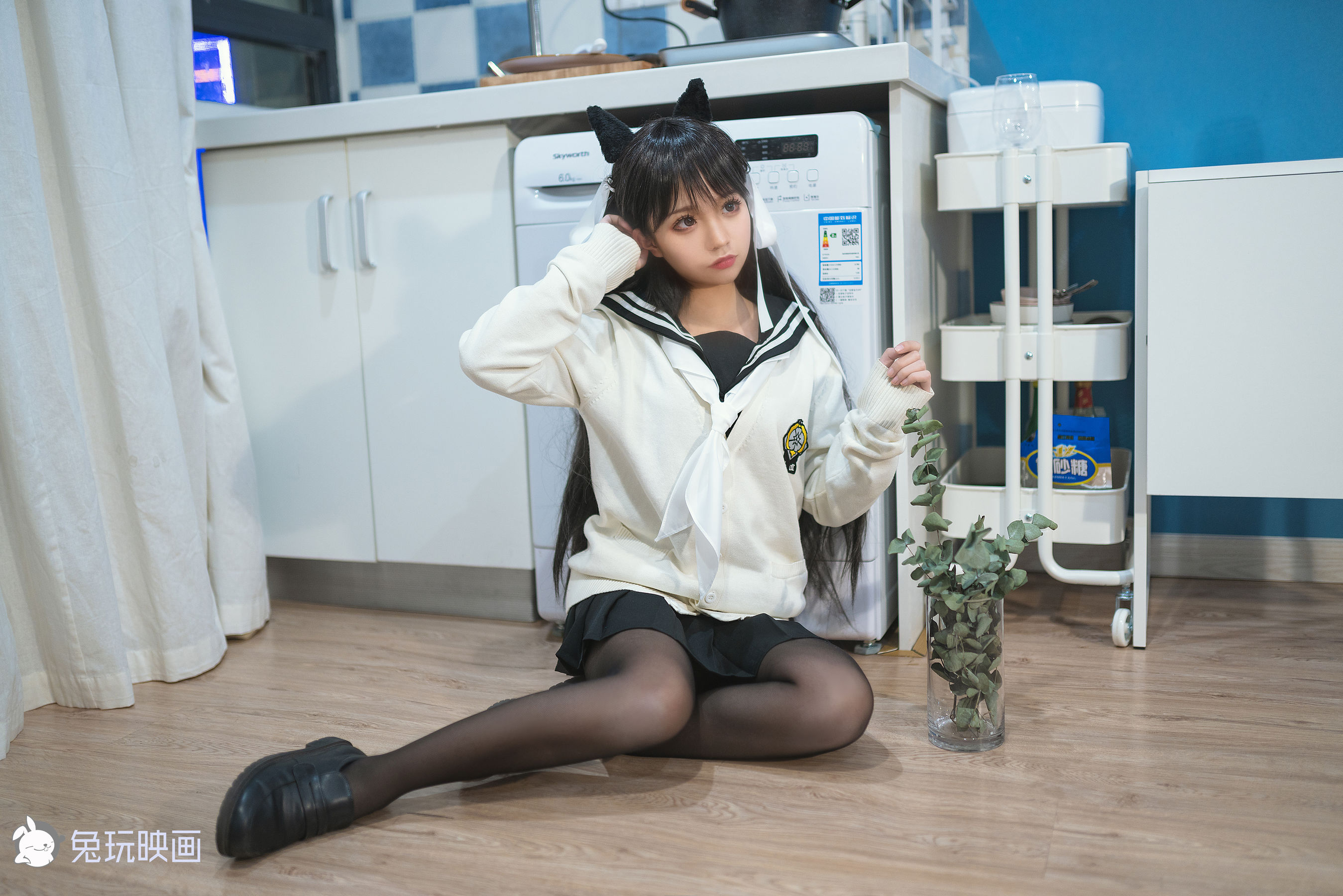 [兔玩映画] - 犬和JK制服