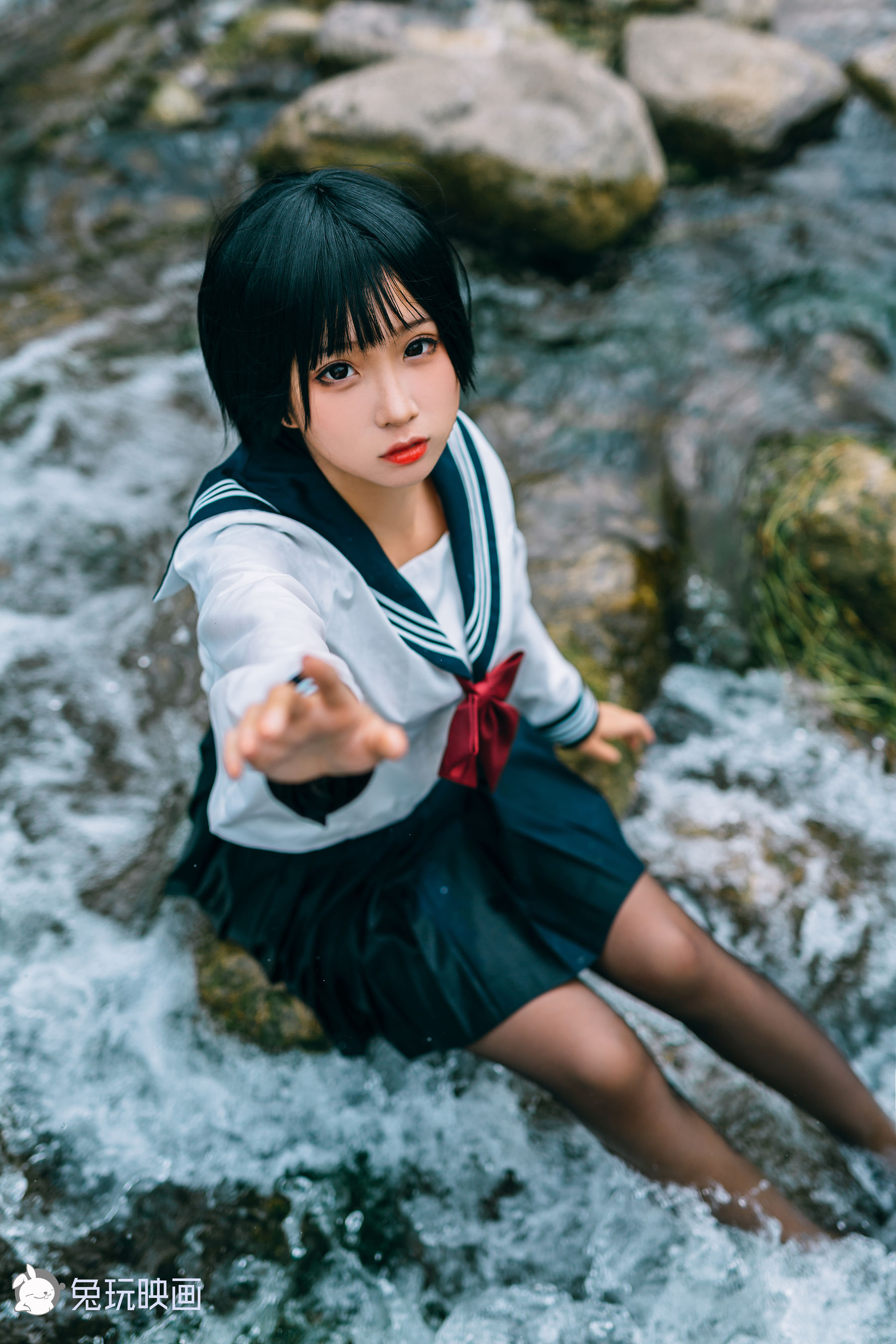 [兔玩映画] - 犬和JK制服