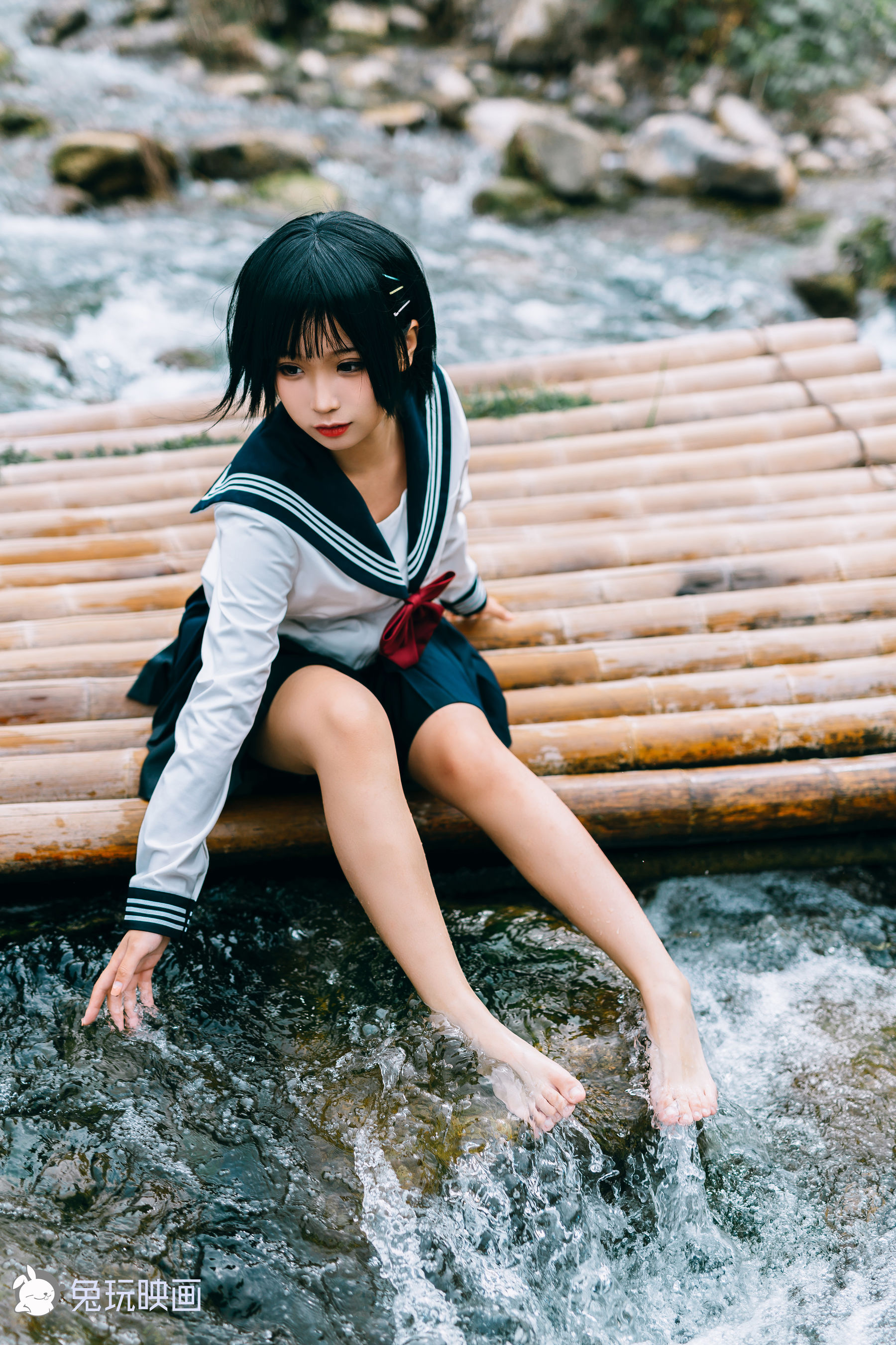 [兔玩映画] - 犬和JK制服