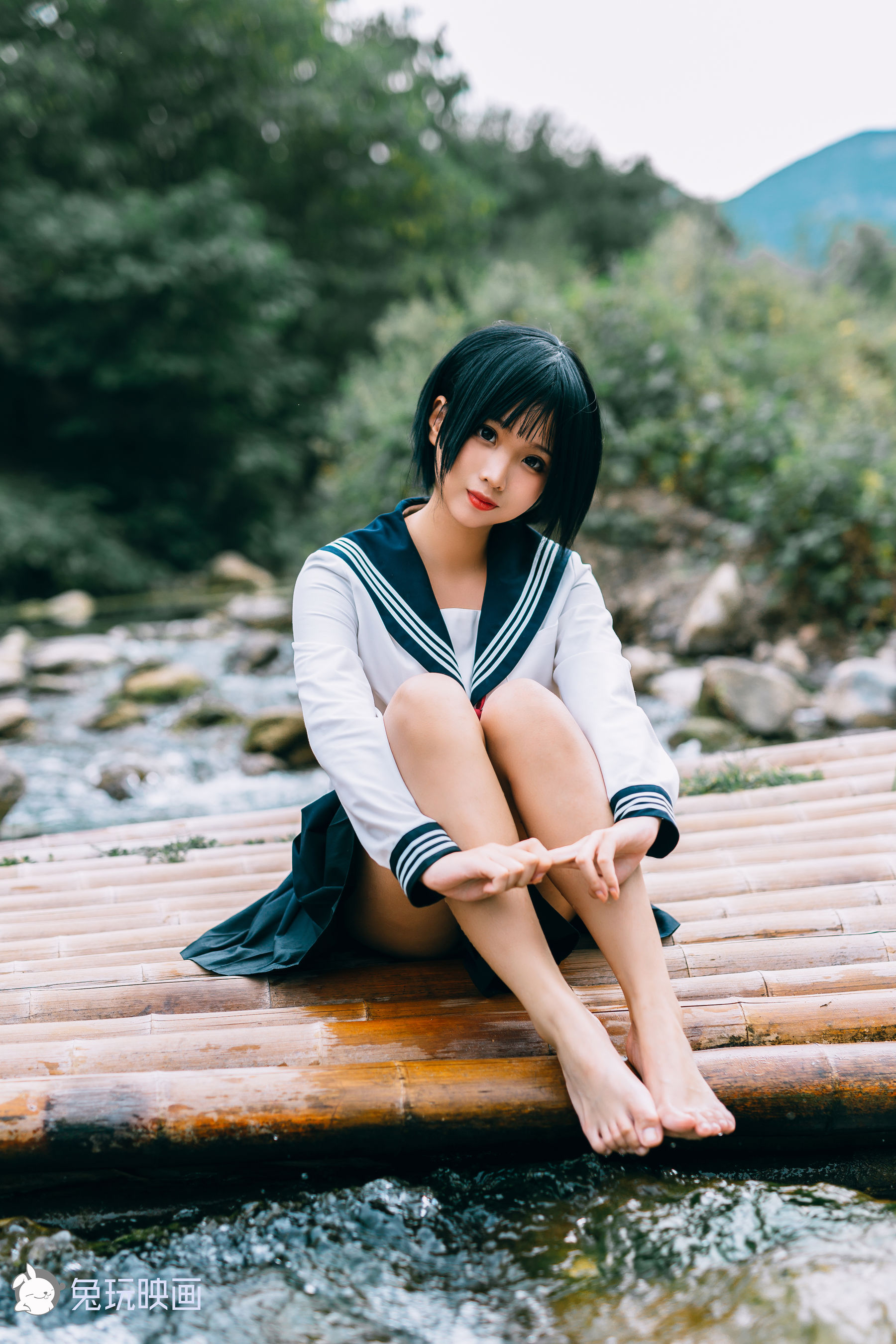 [兔玩映画] - 犬和JK制服