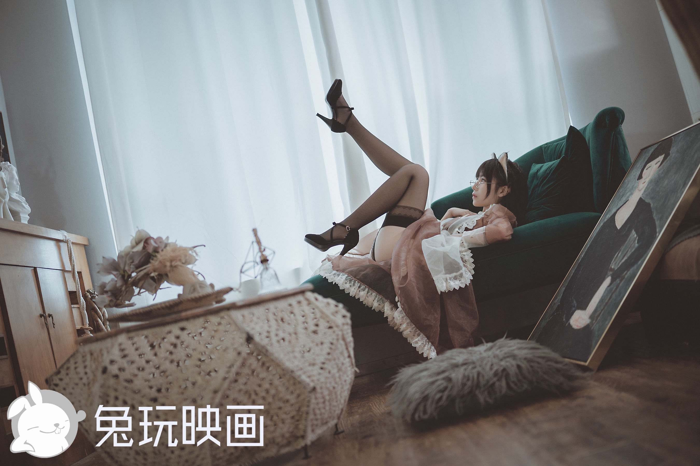 [兔玩映画] - 猫耳透明女仆